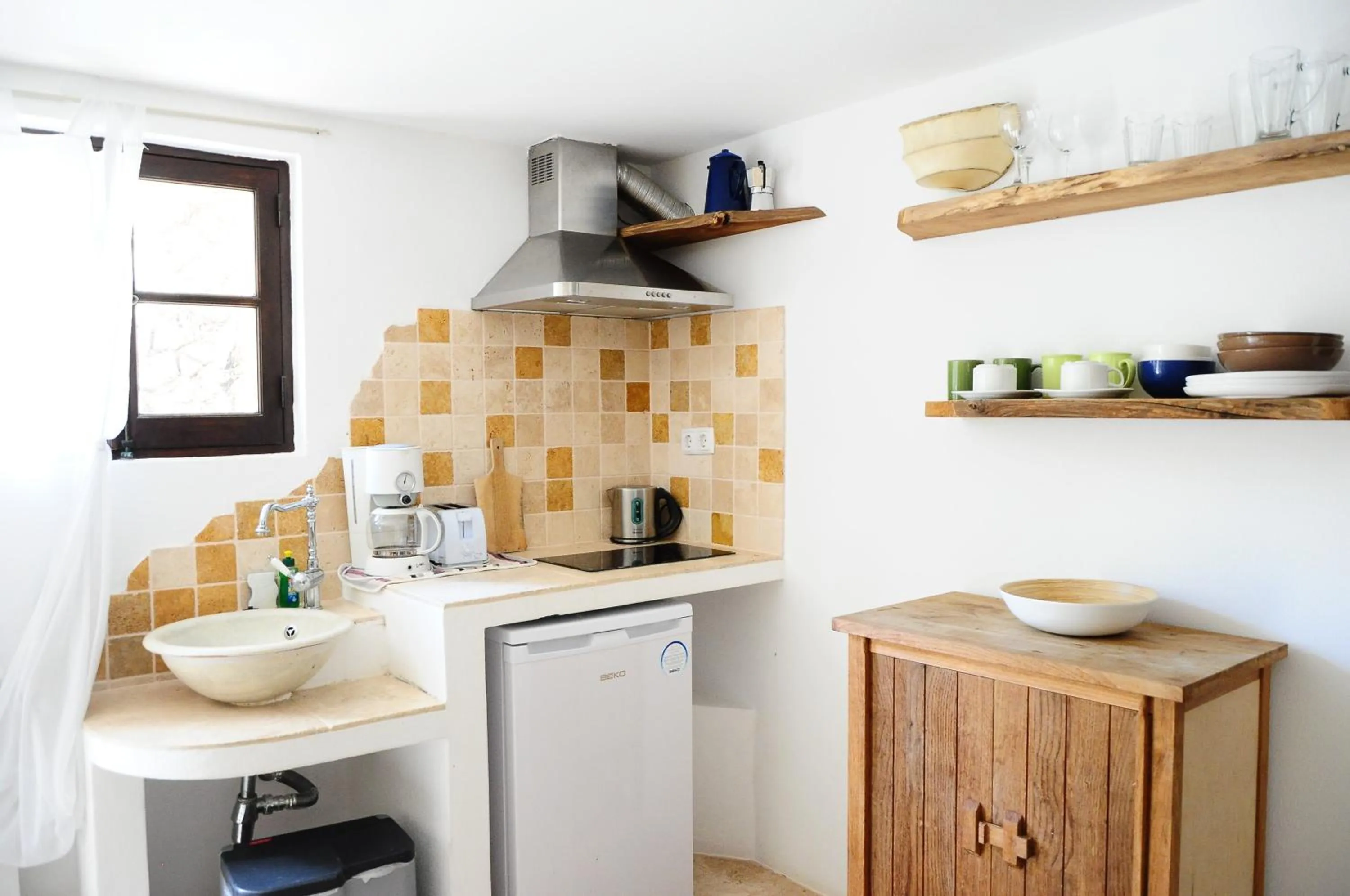 Kitchen or kitchenette in Uma Casa a Beira Sol