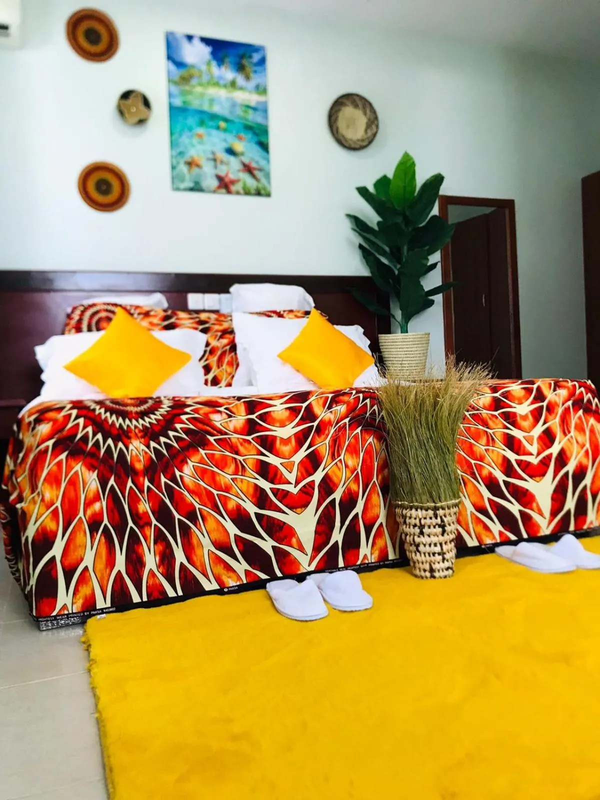 Bed in Sea Crest Hotel