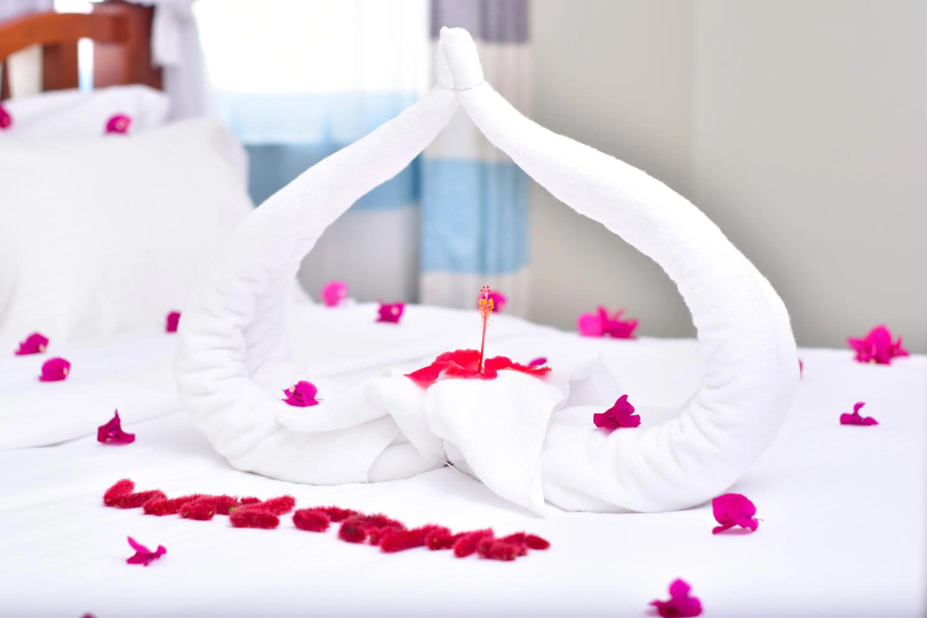 Bed in Sea Crest Hotel