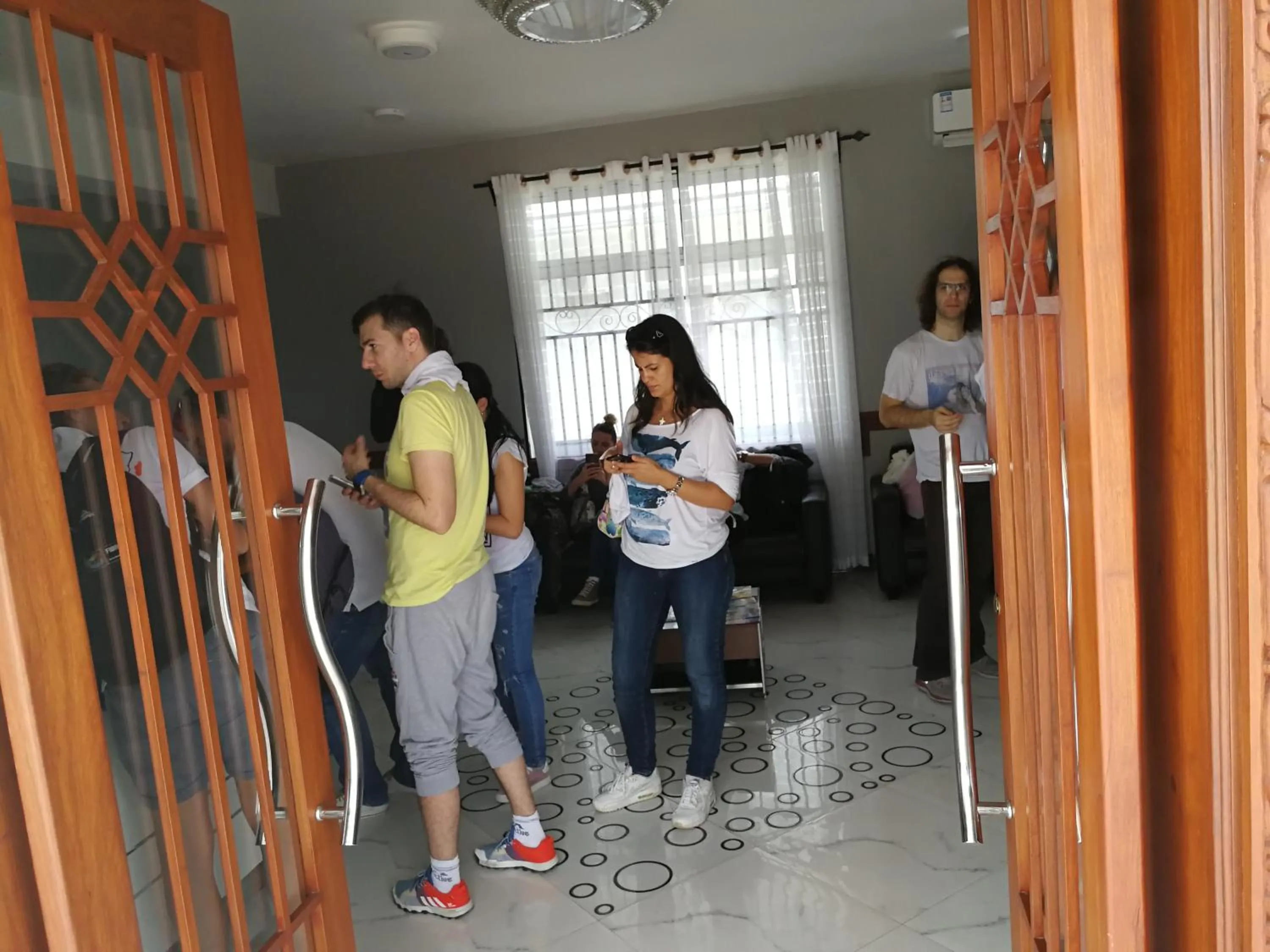 People in Sea Crest Hotel