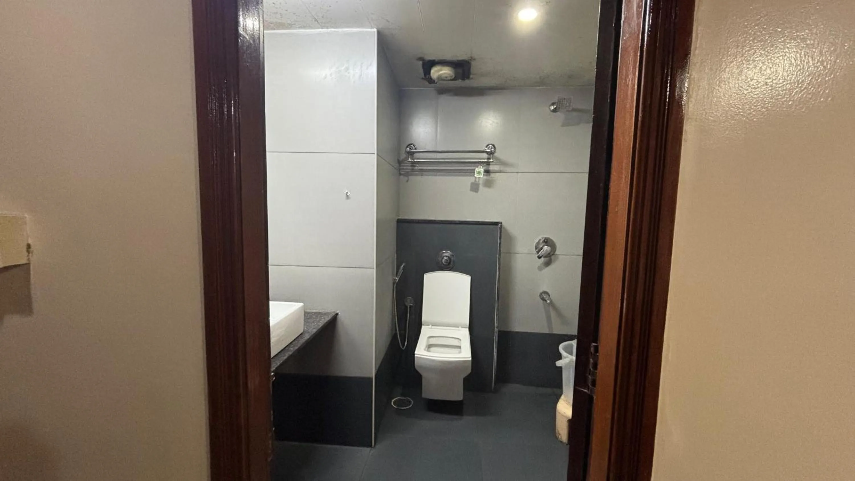 Shower in Hotel Chetan International