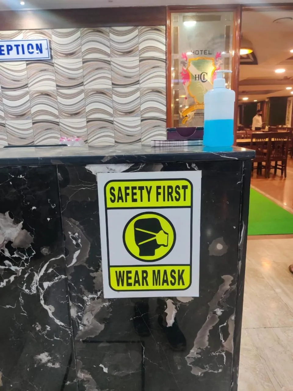 Lobby or reception in Hotel Chetan International