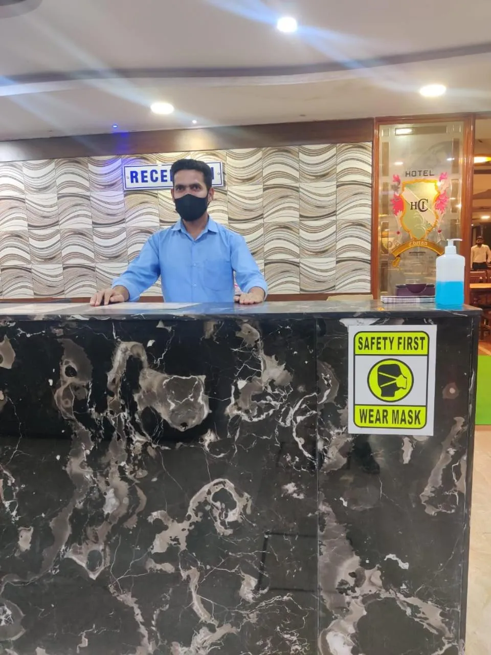 Staff in Hotel Chetan International