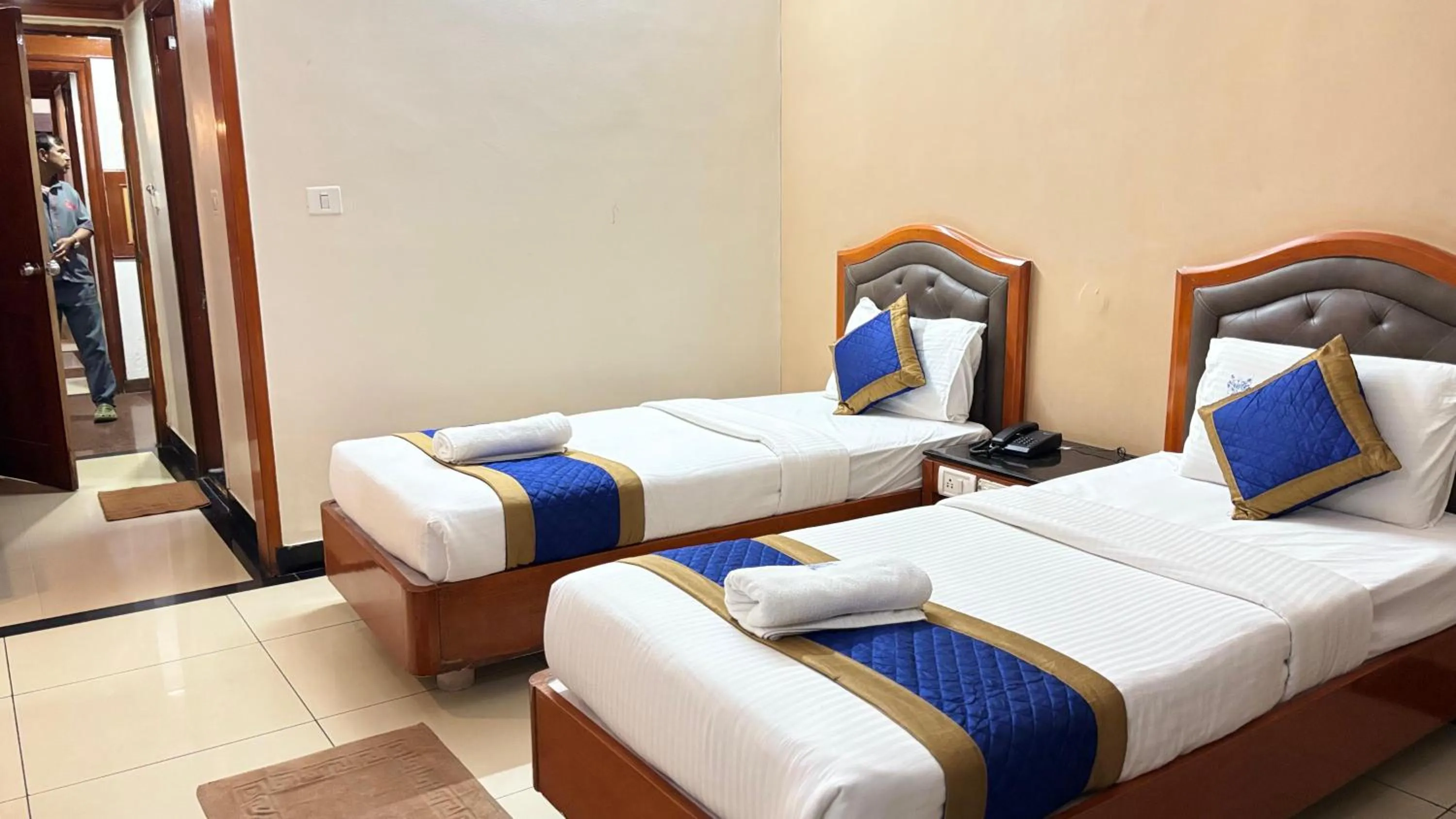 Photo of the whole room, Bed in Hotel Chetan International