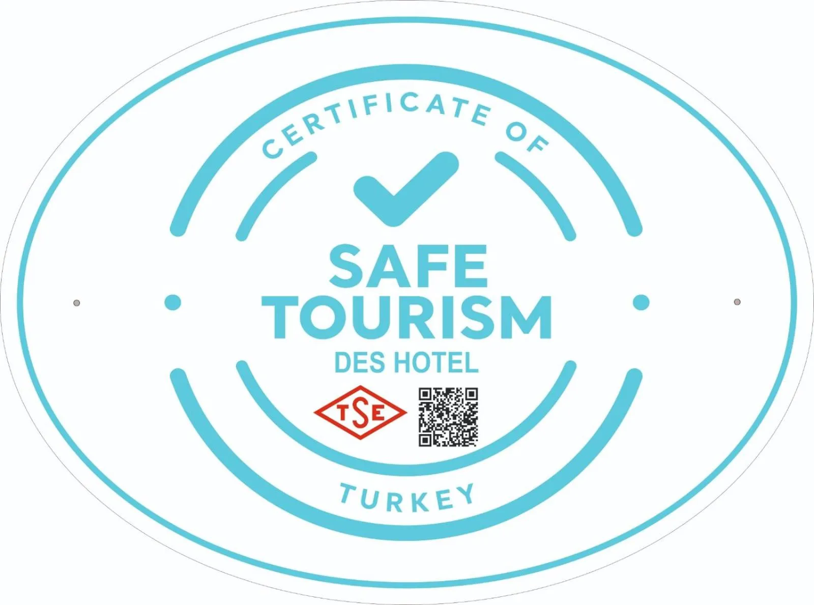 Logo/Certificate/Sign in DES'OTEL