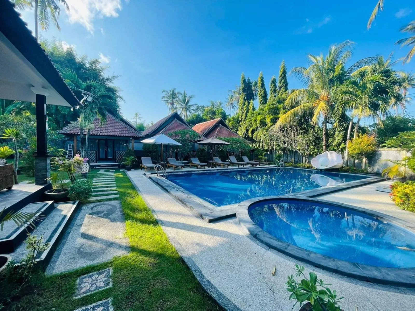 Swimming pool in Mutiara Bali