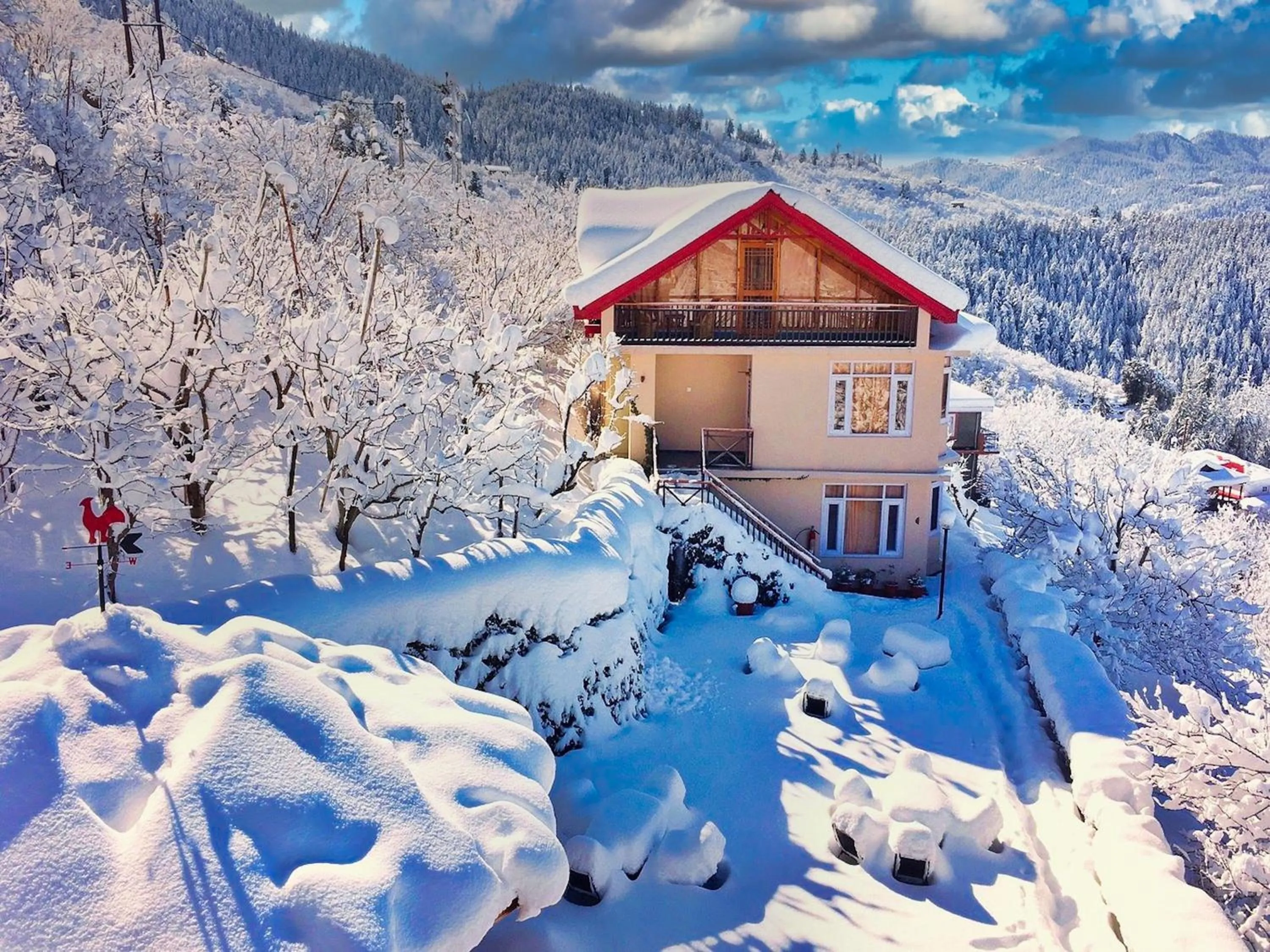 Property building in Banjara Orchard Retreat Thanedar