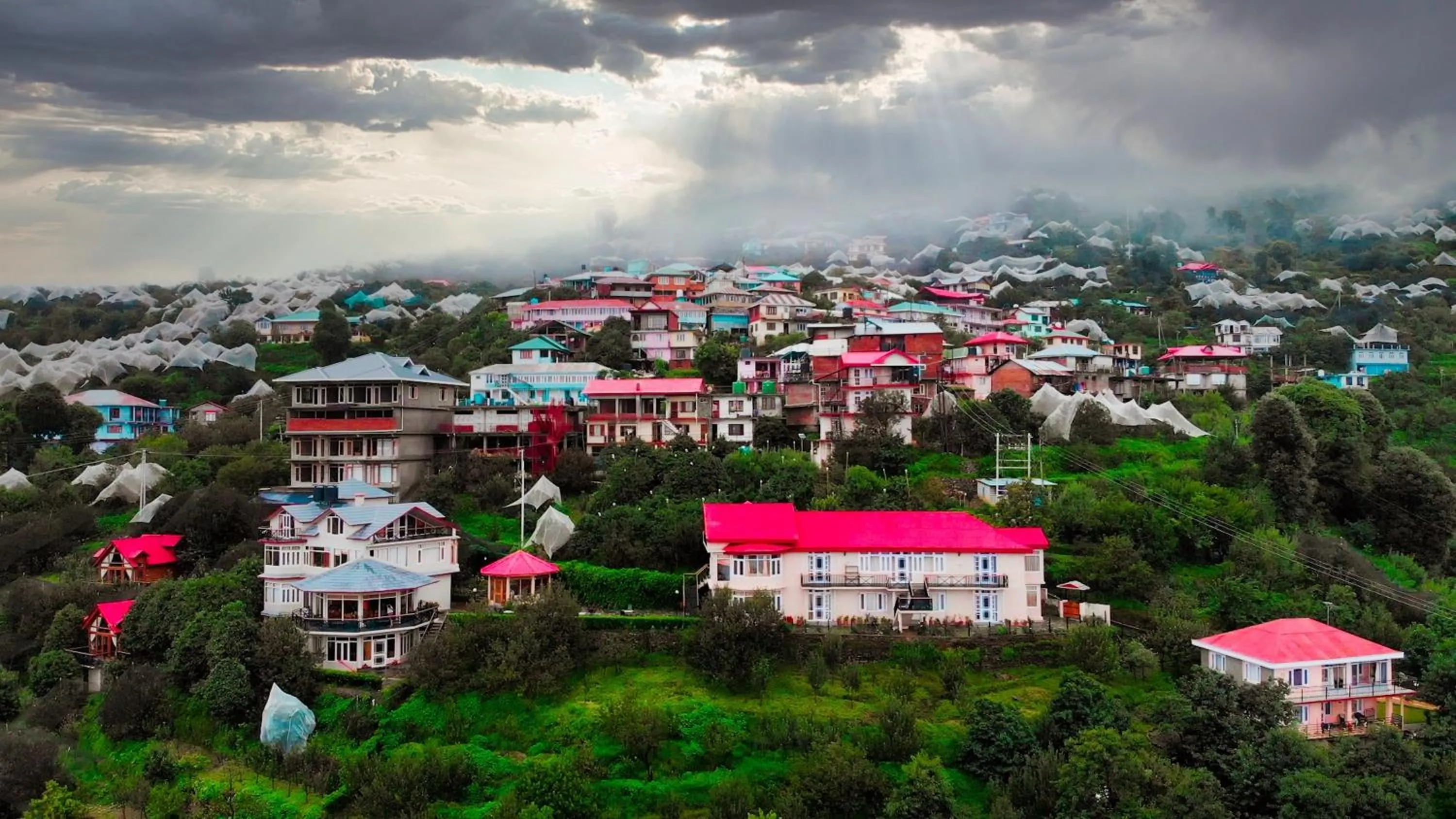 Facade/entrance in Banjara Orchard Retreat Thanedar