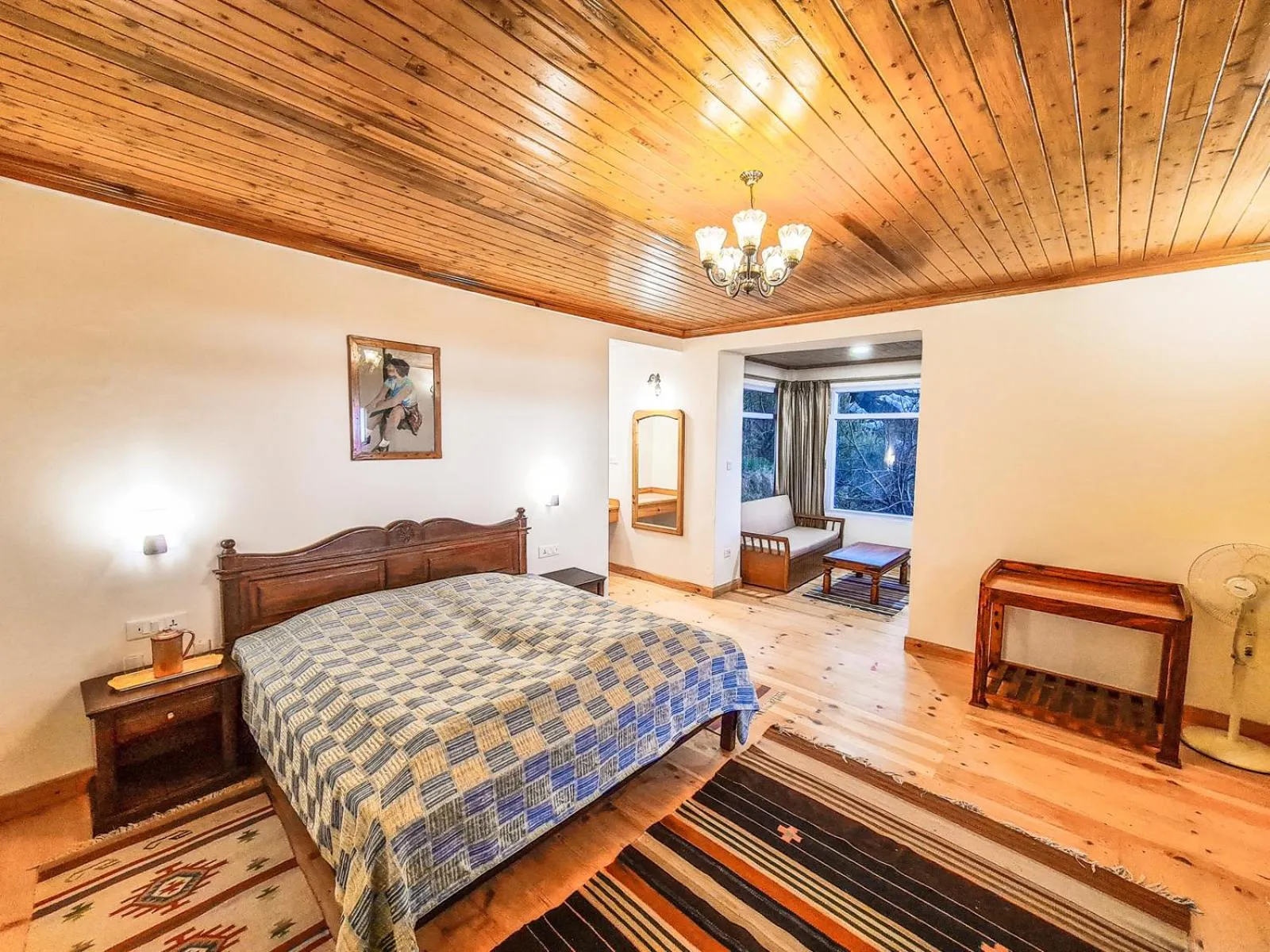 Photo of the whole room, Bed in Banjara Orchard Retreat Thanedar