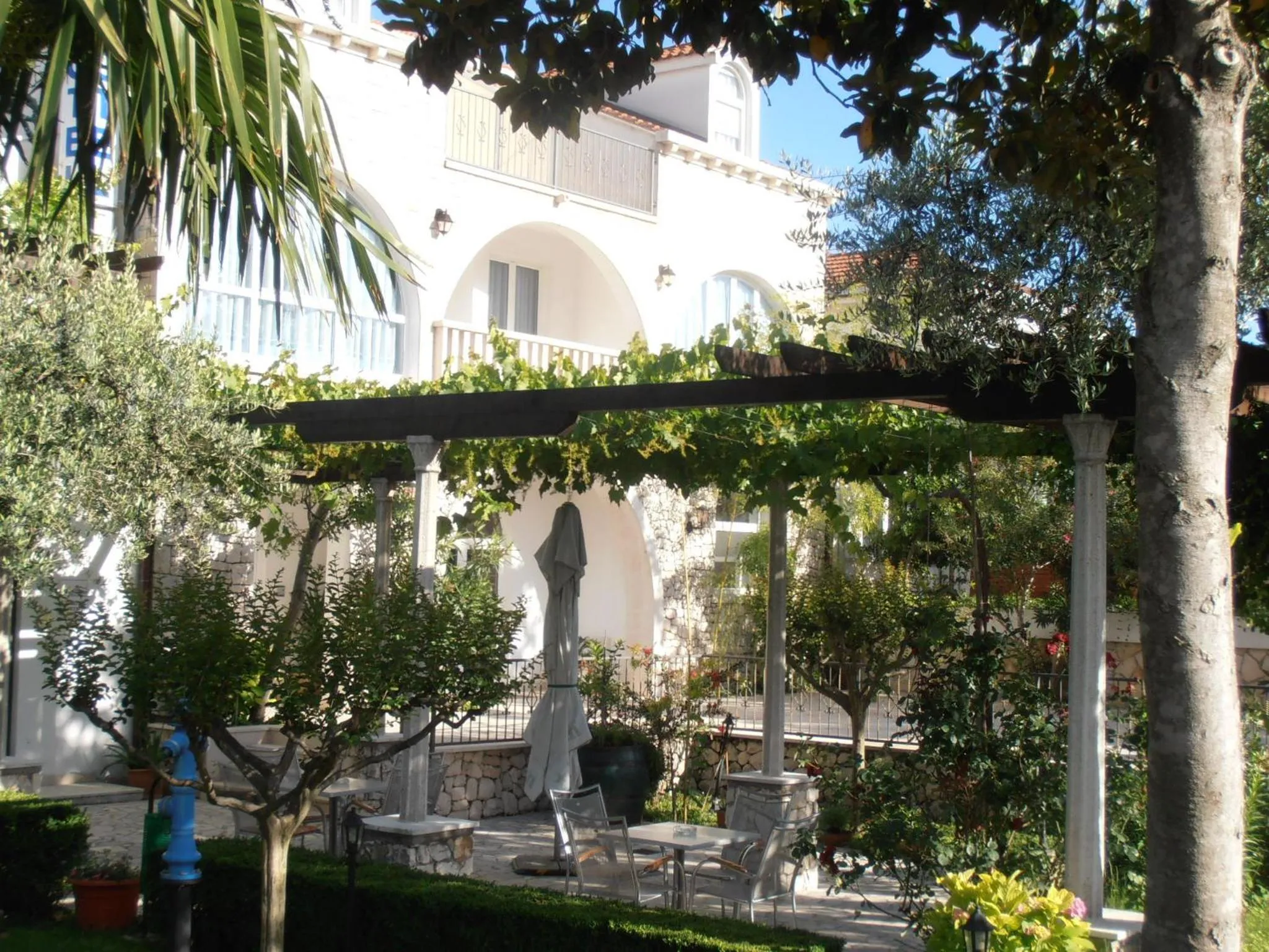 Garden in Hotel Metković