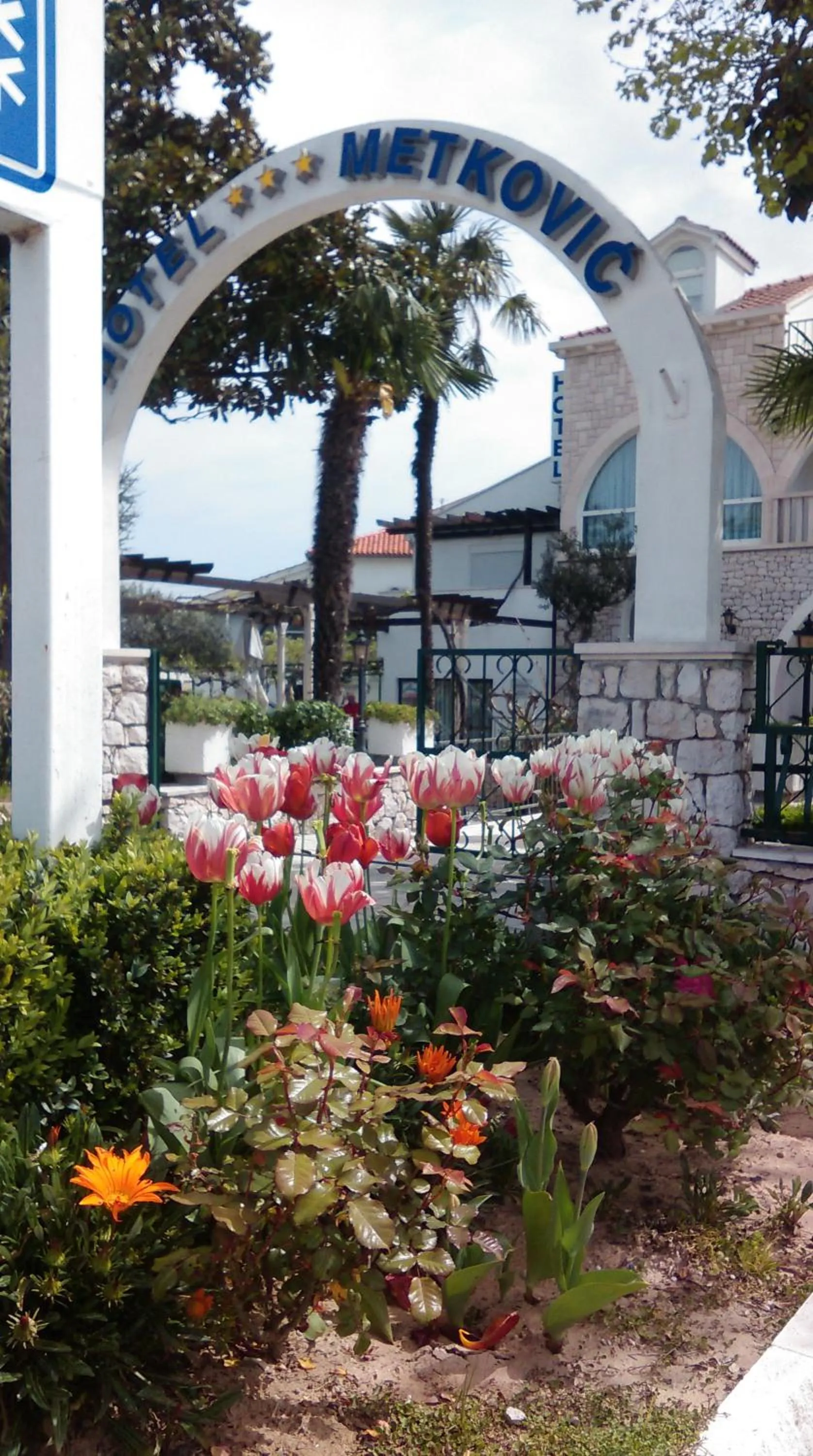 Garden in Hotel Metković
