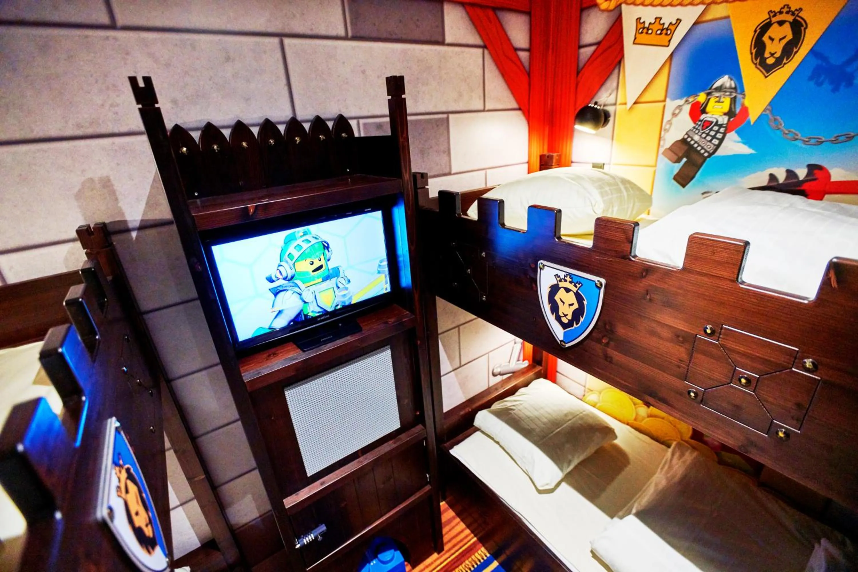 TV and multimedia in LEGOLAND Castle Hotel