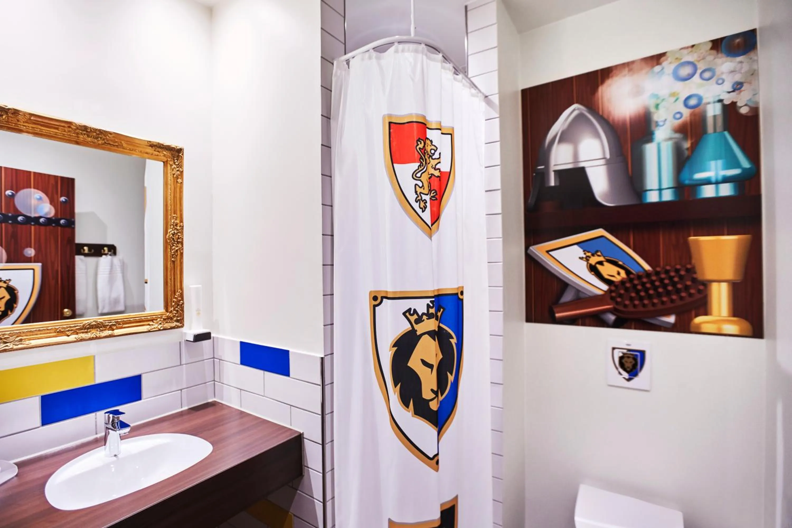 Bathroom in LEGOLAND Castle Hotel