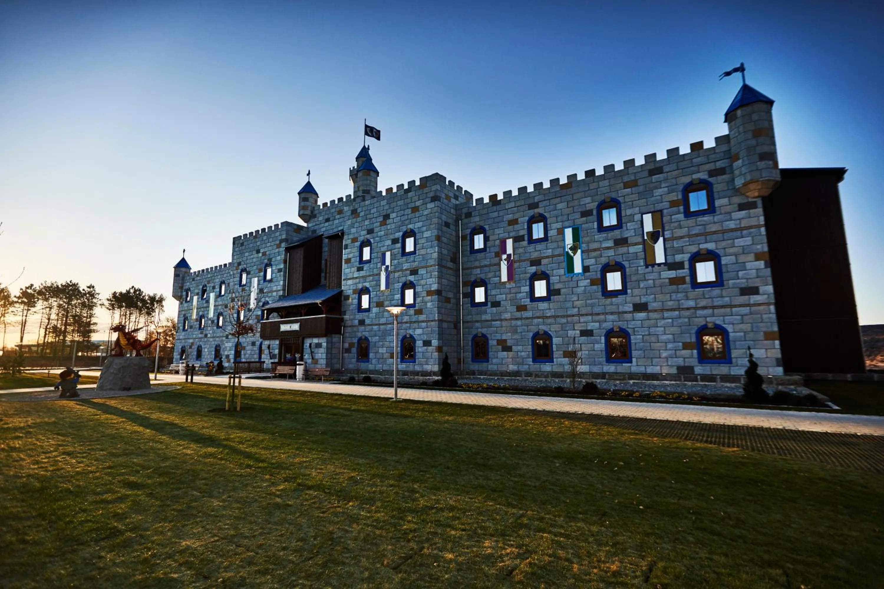 Property building in LEGOLAND Castle Hotel