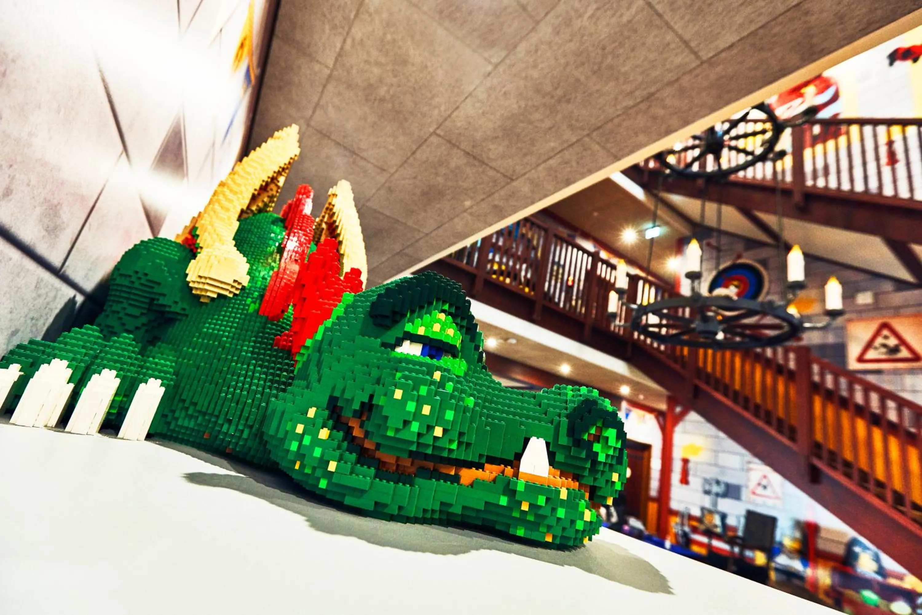 Decorative detail in LEGOLAND Castle Hotel