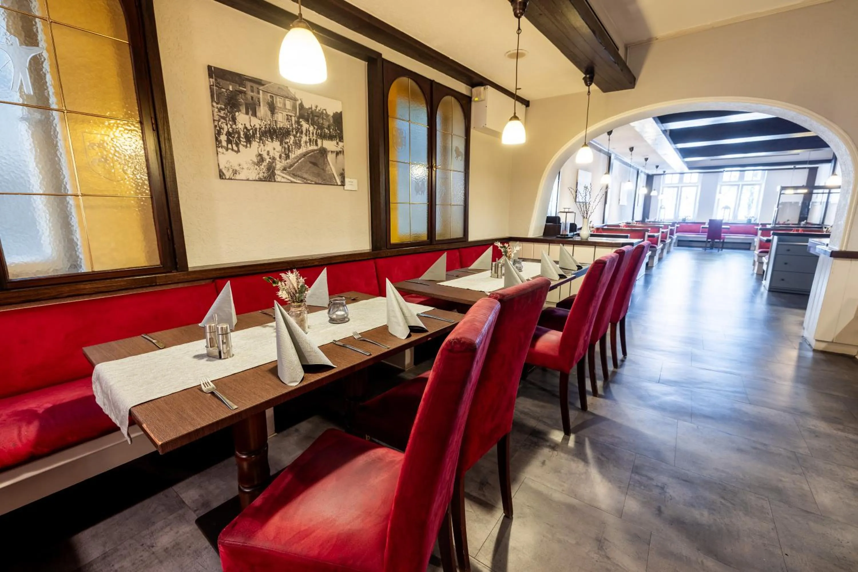 Restaurant/places to eat in Hotel Lüttje Burg