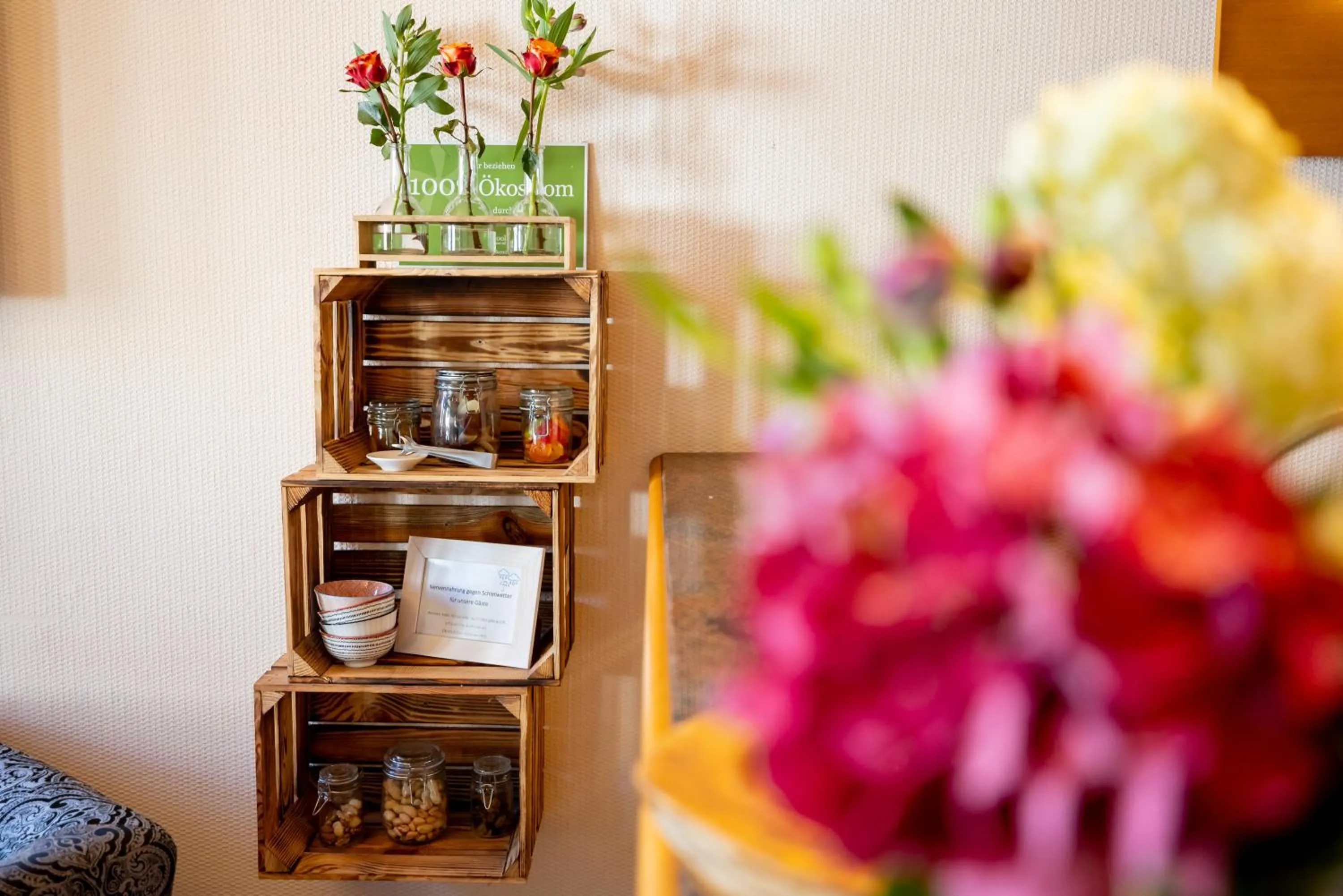 Lobby or reception in Hotel Lüttje Burg