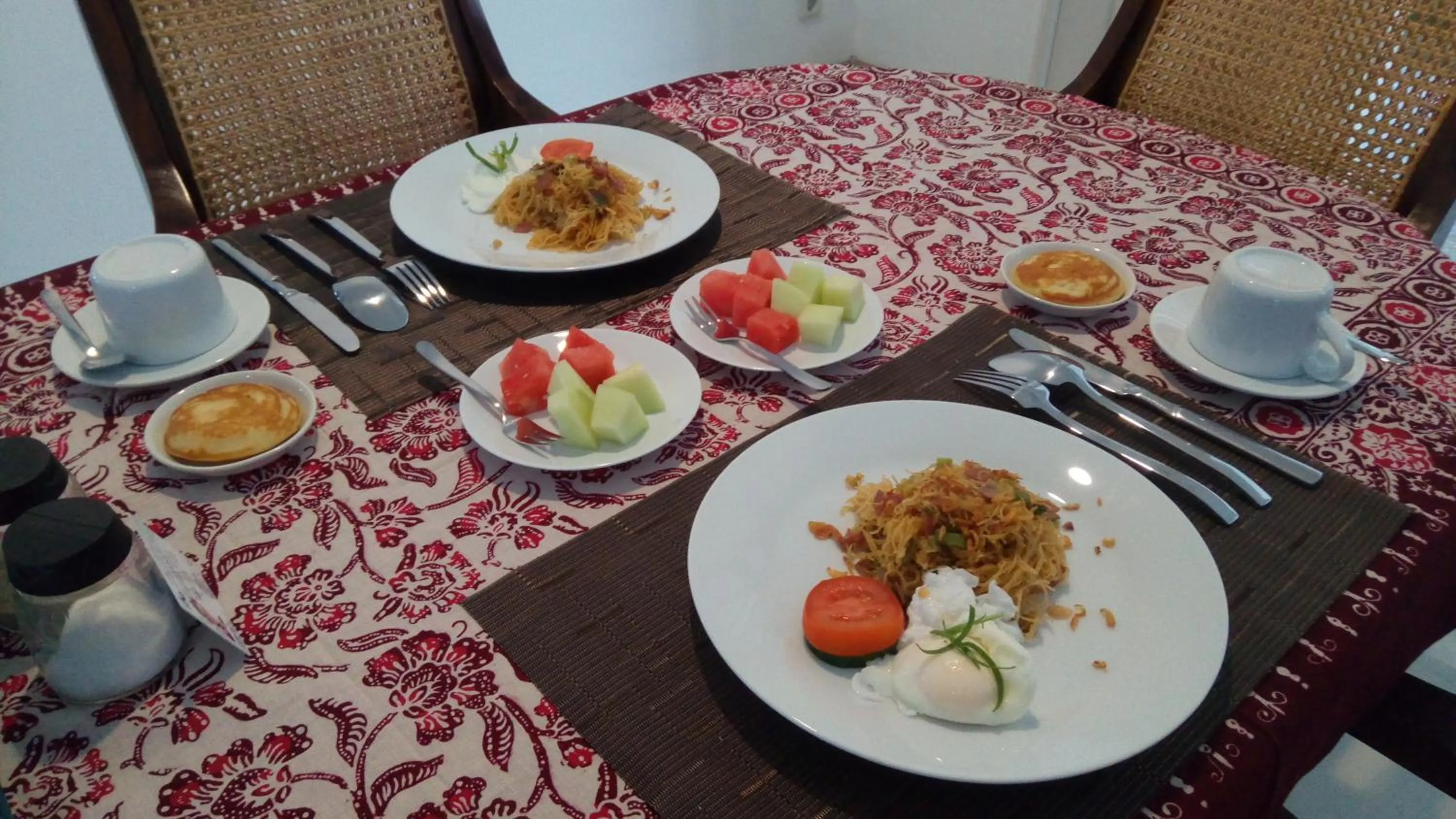 Breakfast in Palem Kipas Homestay