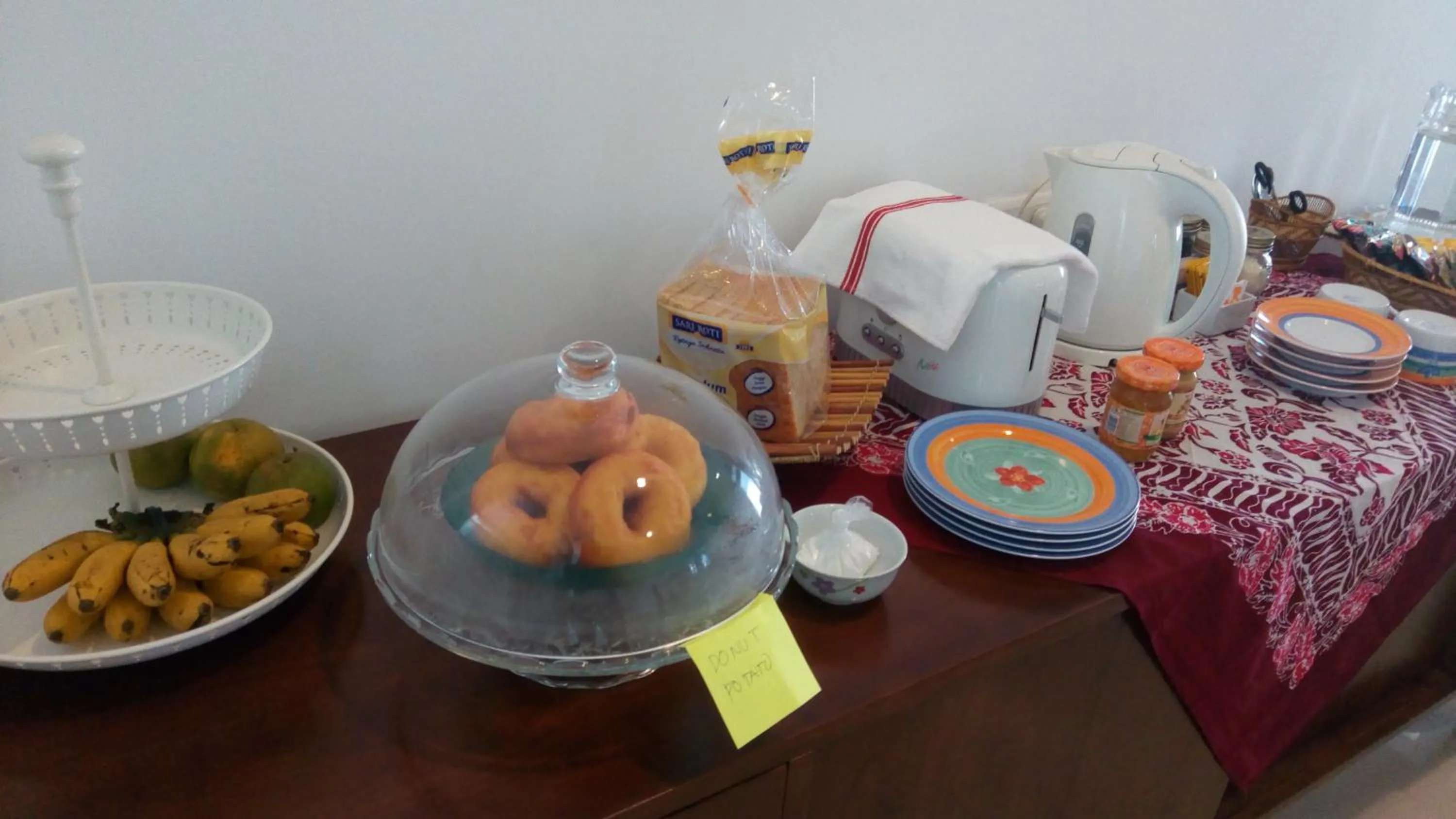 Breakfast in Palem Kipas Homestay