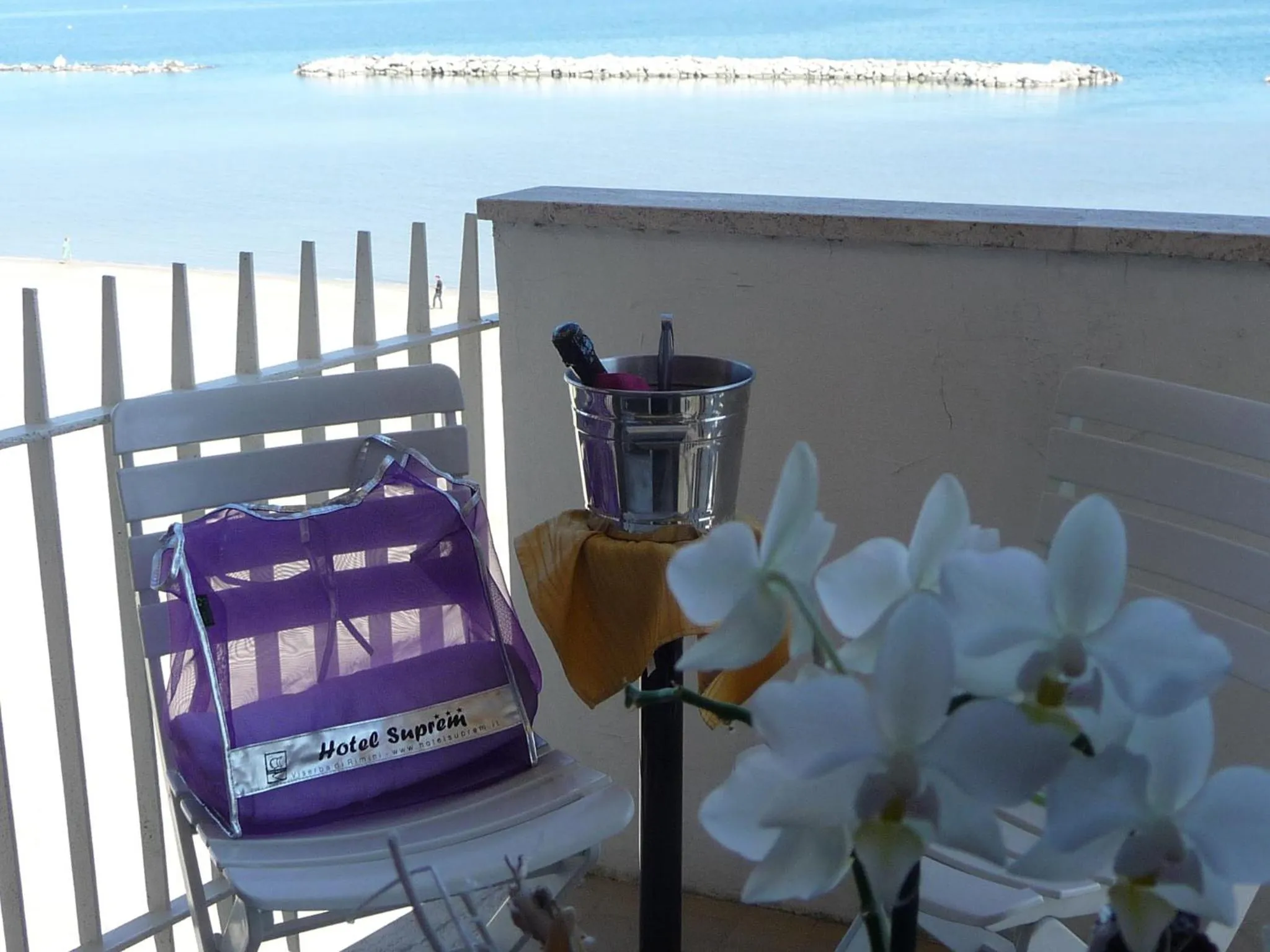 Balcony/Terrace in Hotel Suprem sul Mare