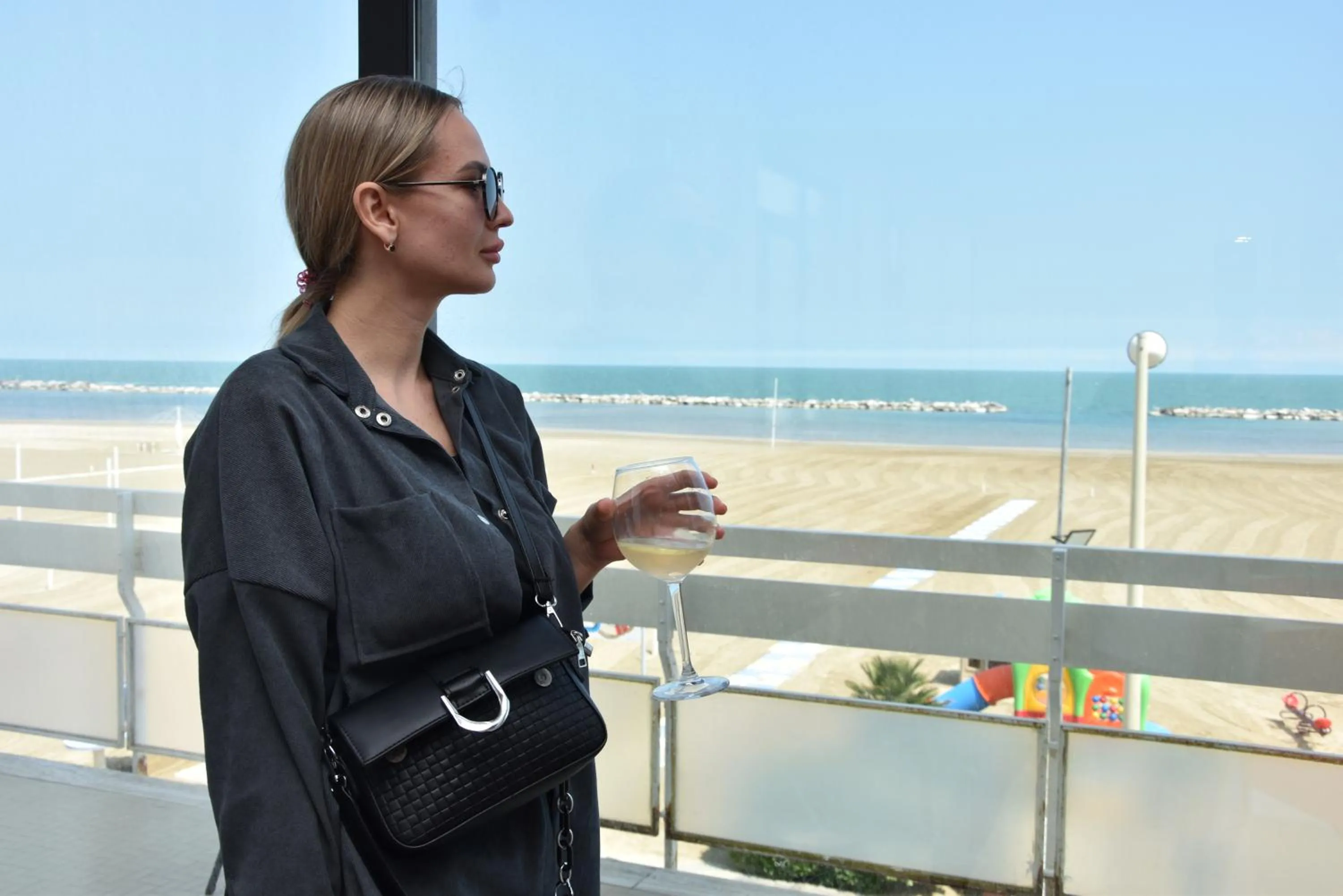 Balcony/Terrace in Hotel Suprem sul Mare