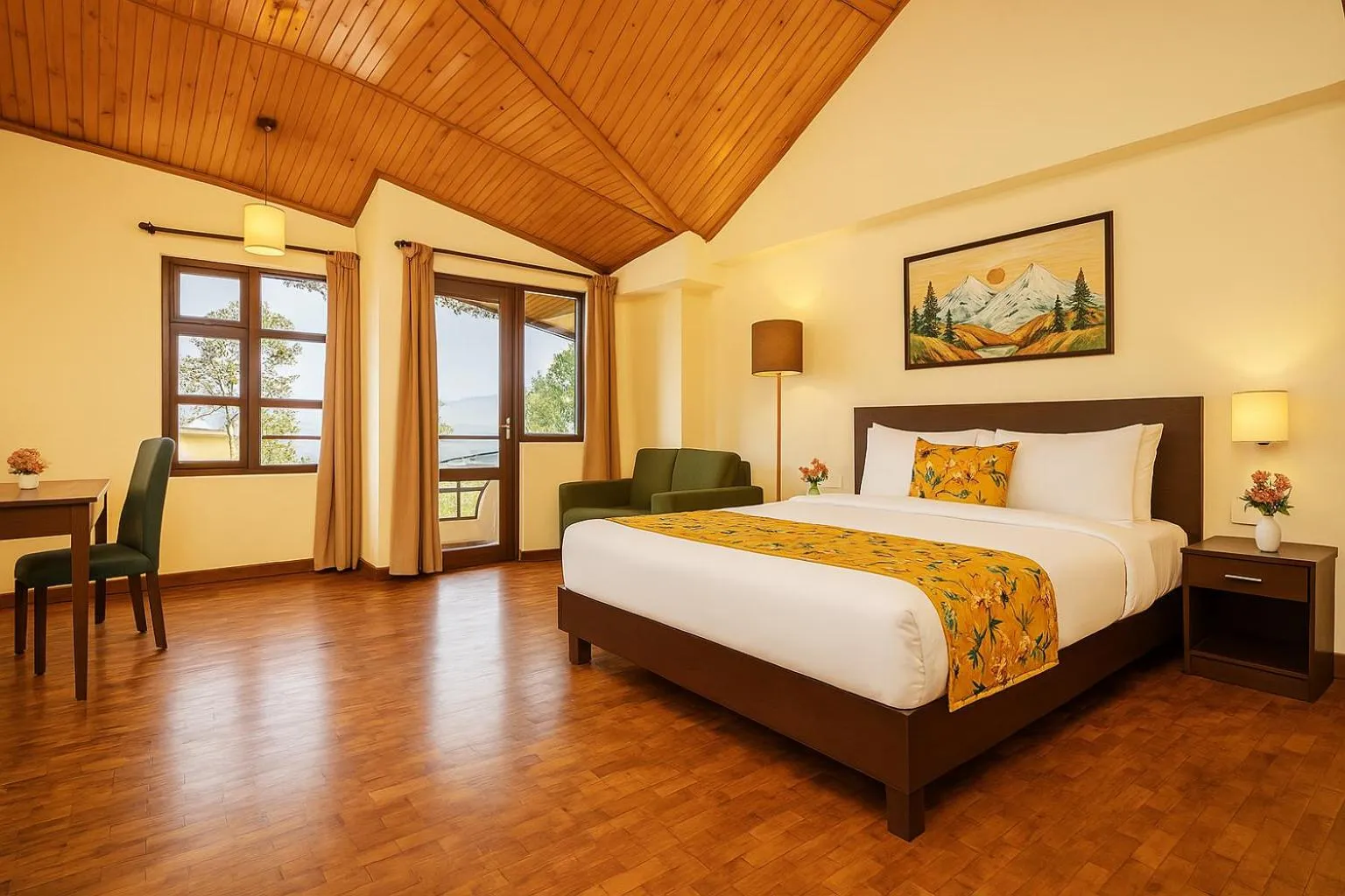 Bed in Summit Norling Resort & Spa