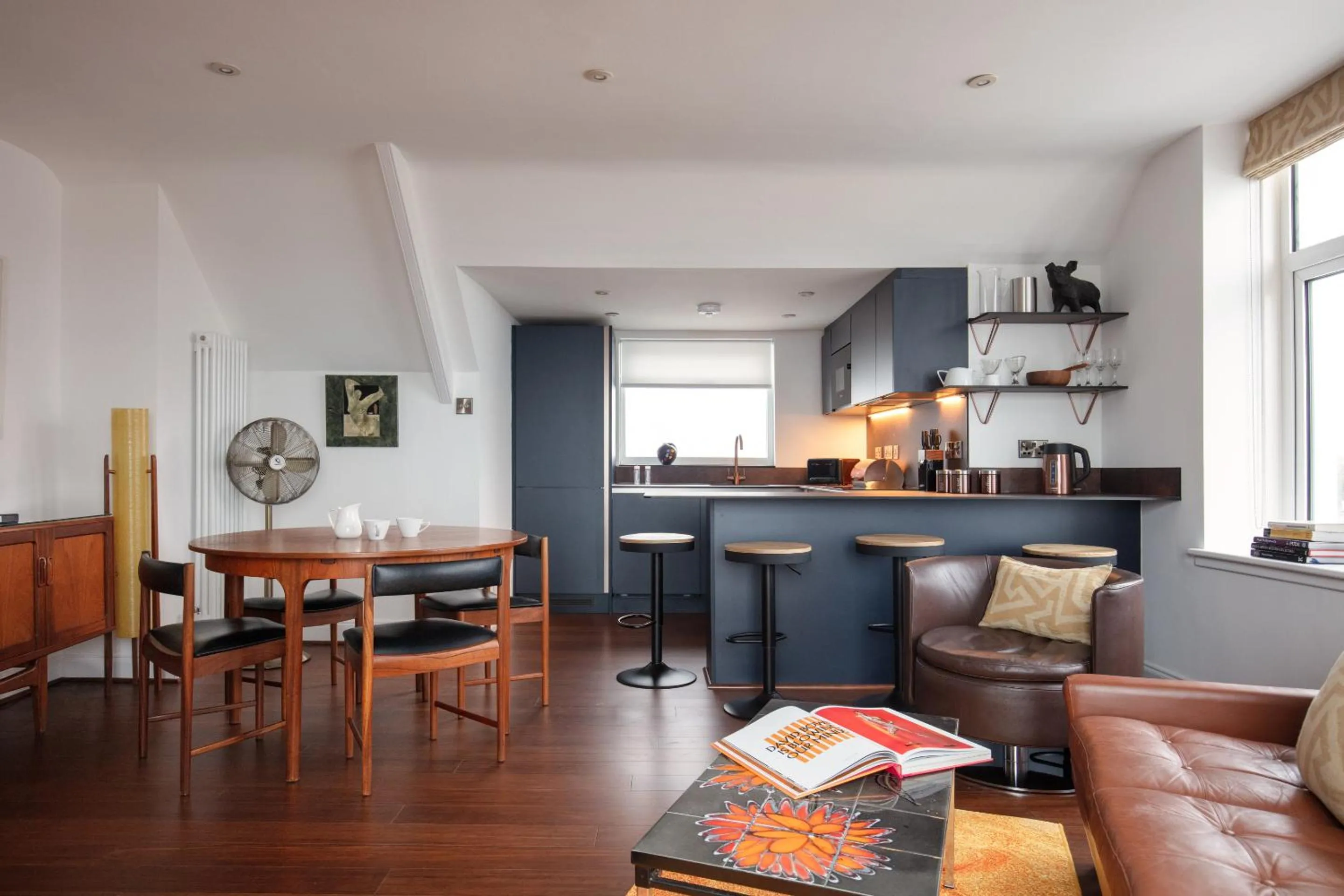 Living room in Chelsea House Holiday Apartments