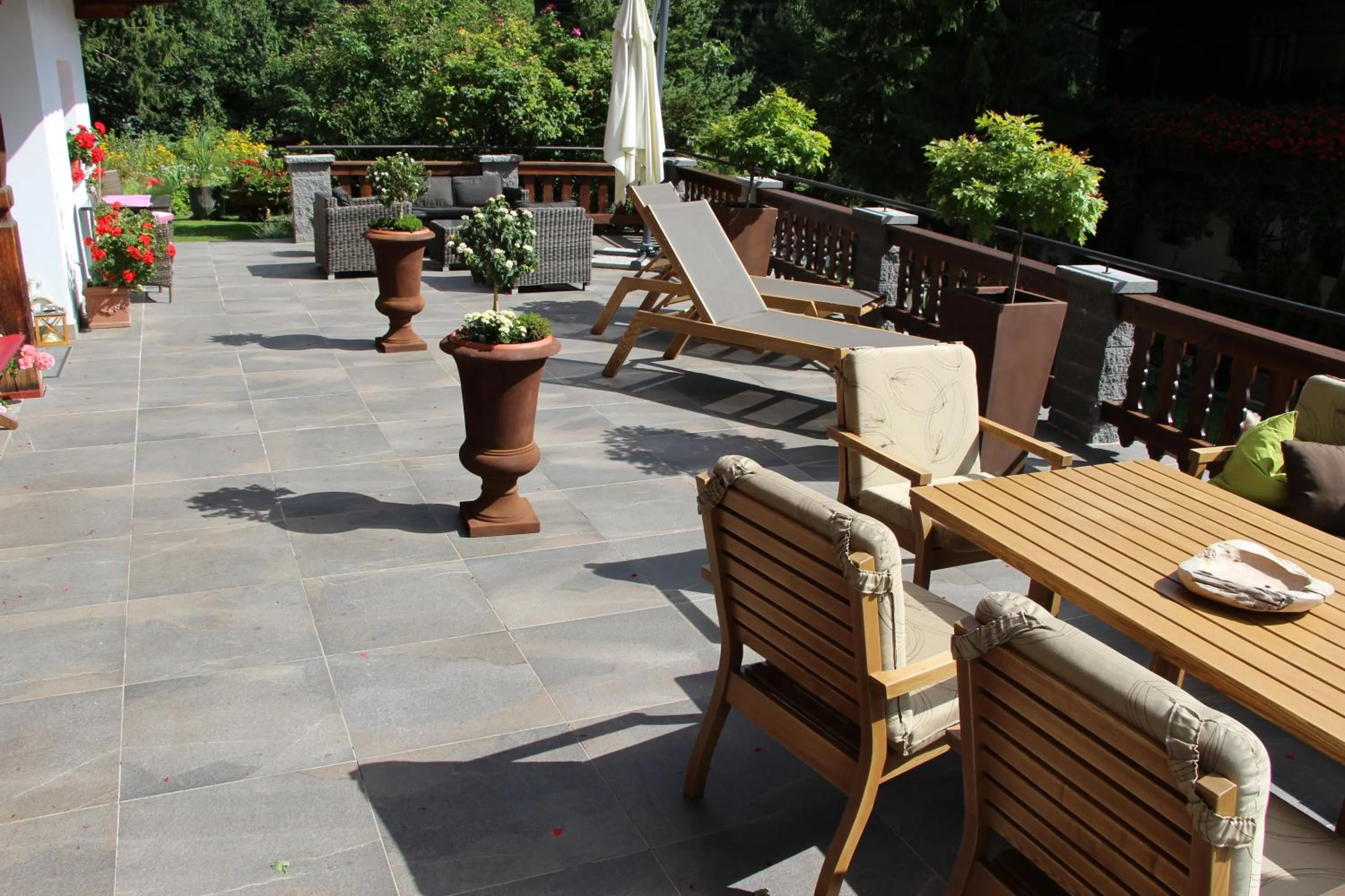 Balcony/Terrace in Gästehaus Gratlspitz