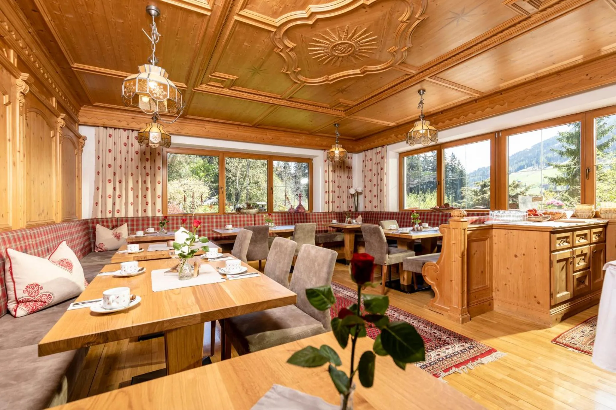 Breakfast in Gästehaus Gratlspitz