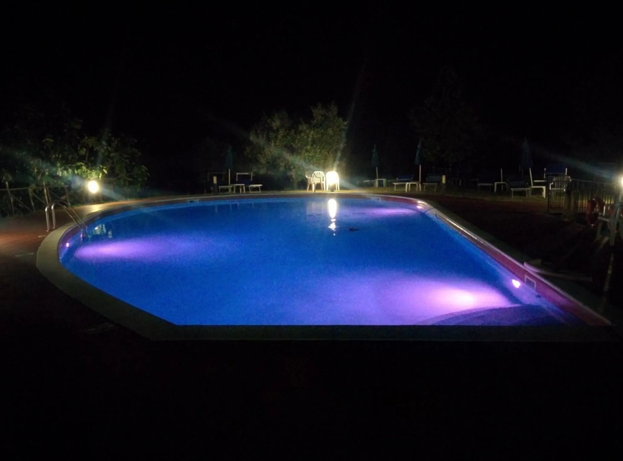 Swimming pool in Hotel Residence Villa Rioddi