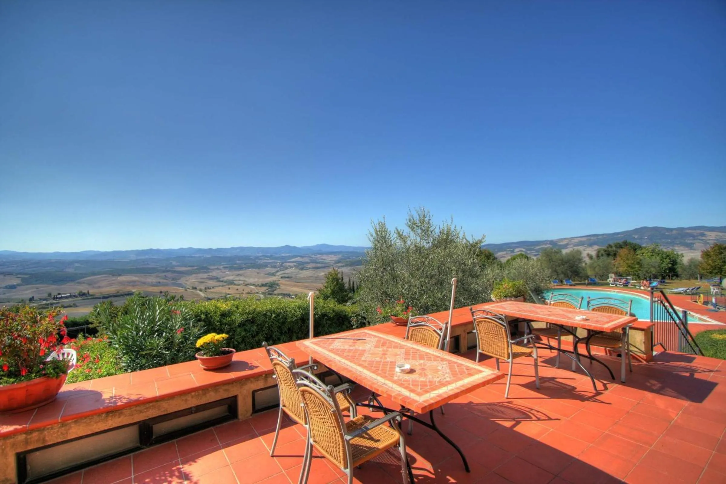Balcony/Terrace in Hotel Residence Villa Rioddi