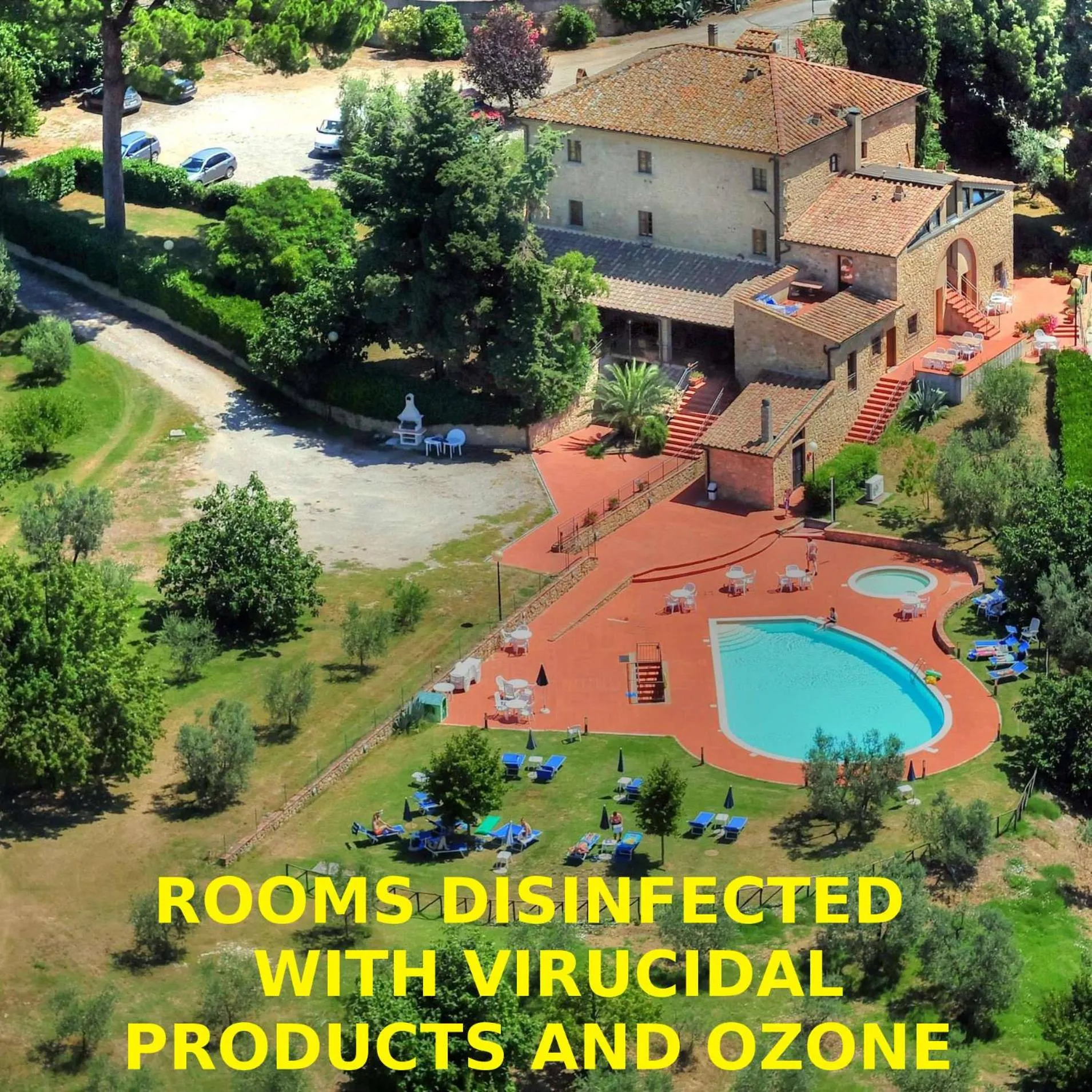 Property building in Hotel Residence Villa Rioddi