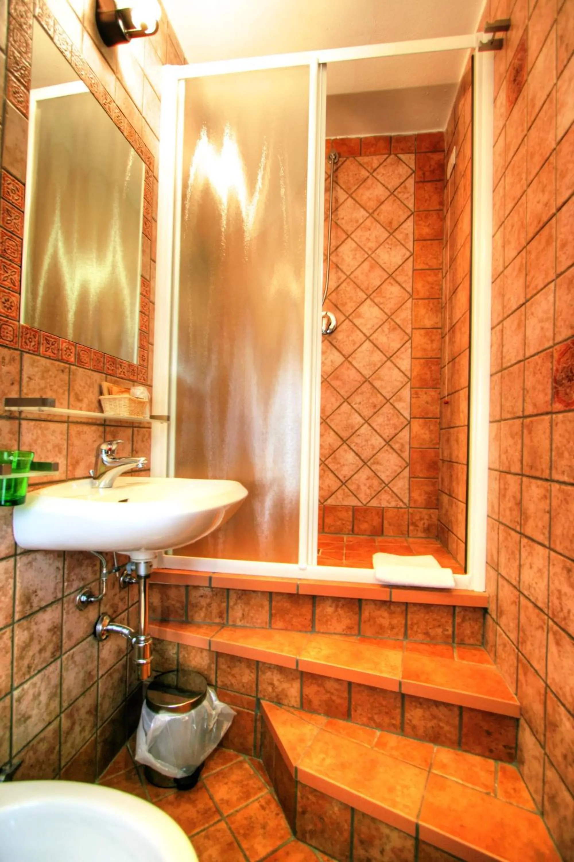 Bathroom in Hotel Residence Villa Rioddi