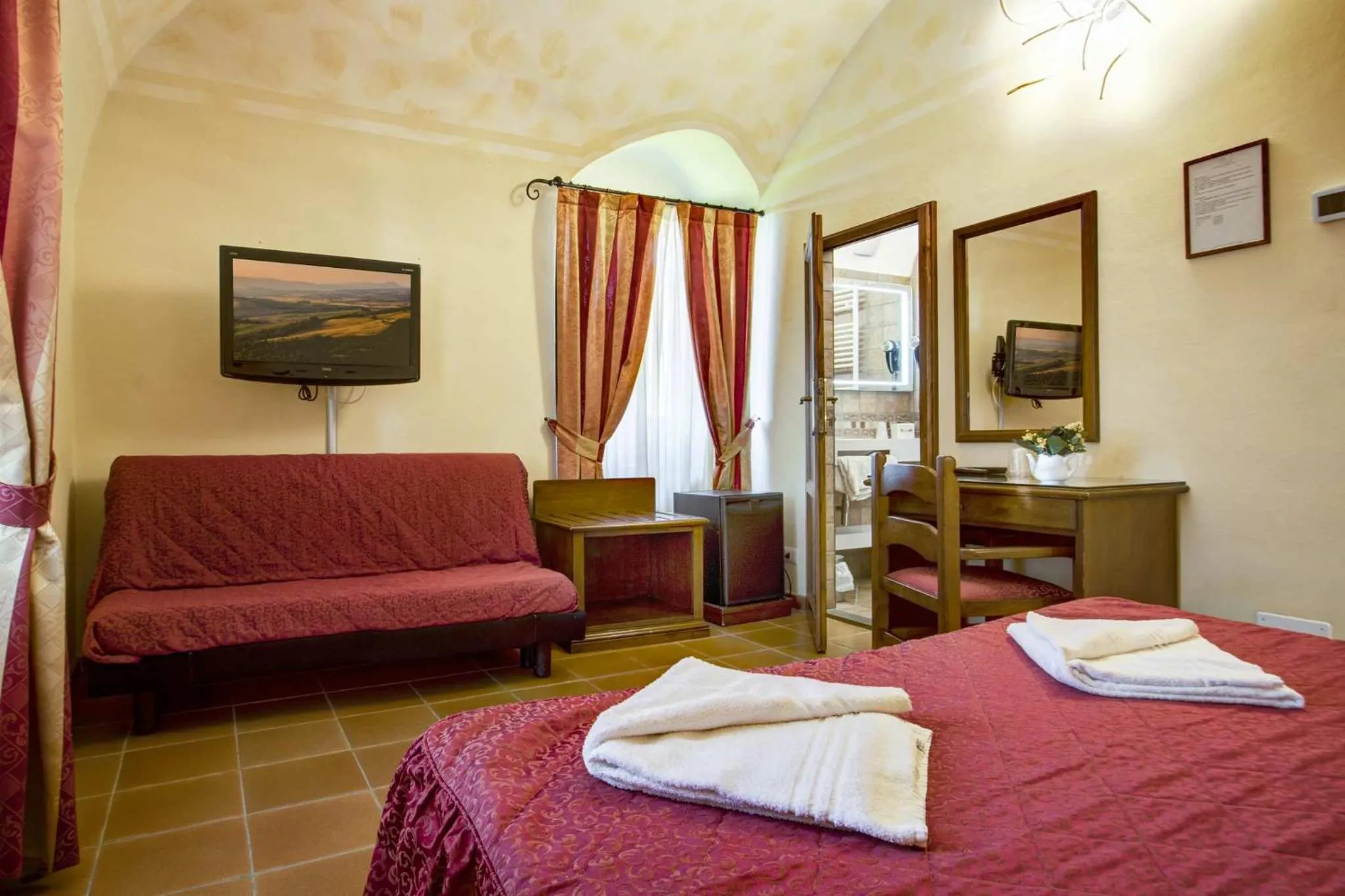 Photo of the whole room, Bed in Hotel Residence Villa Rioddi