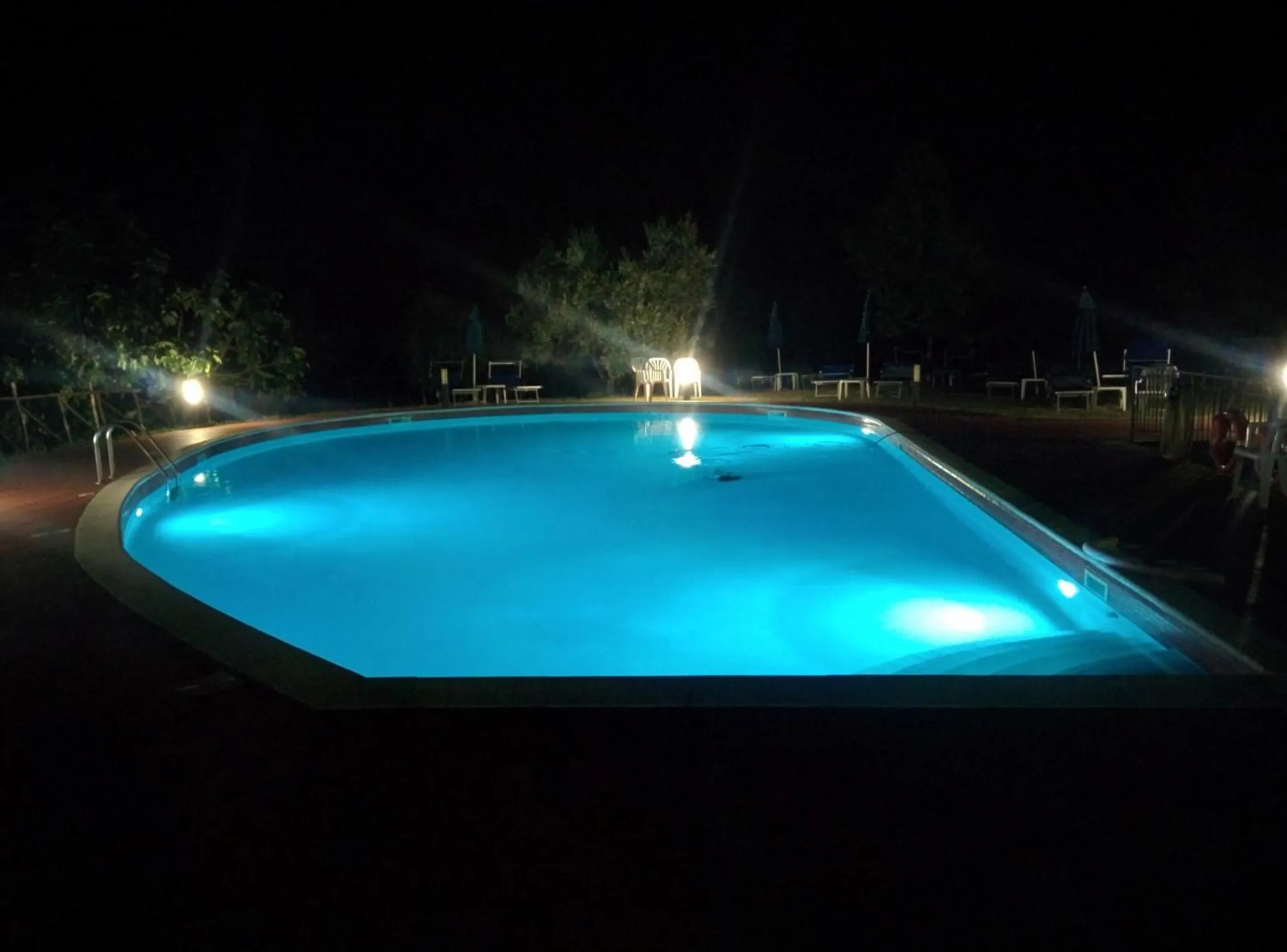 Swimming pool in Hotel Residence Villa Rioddi