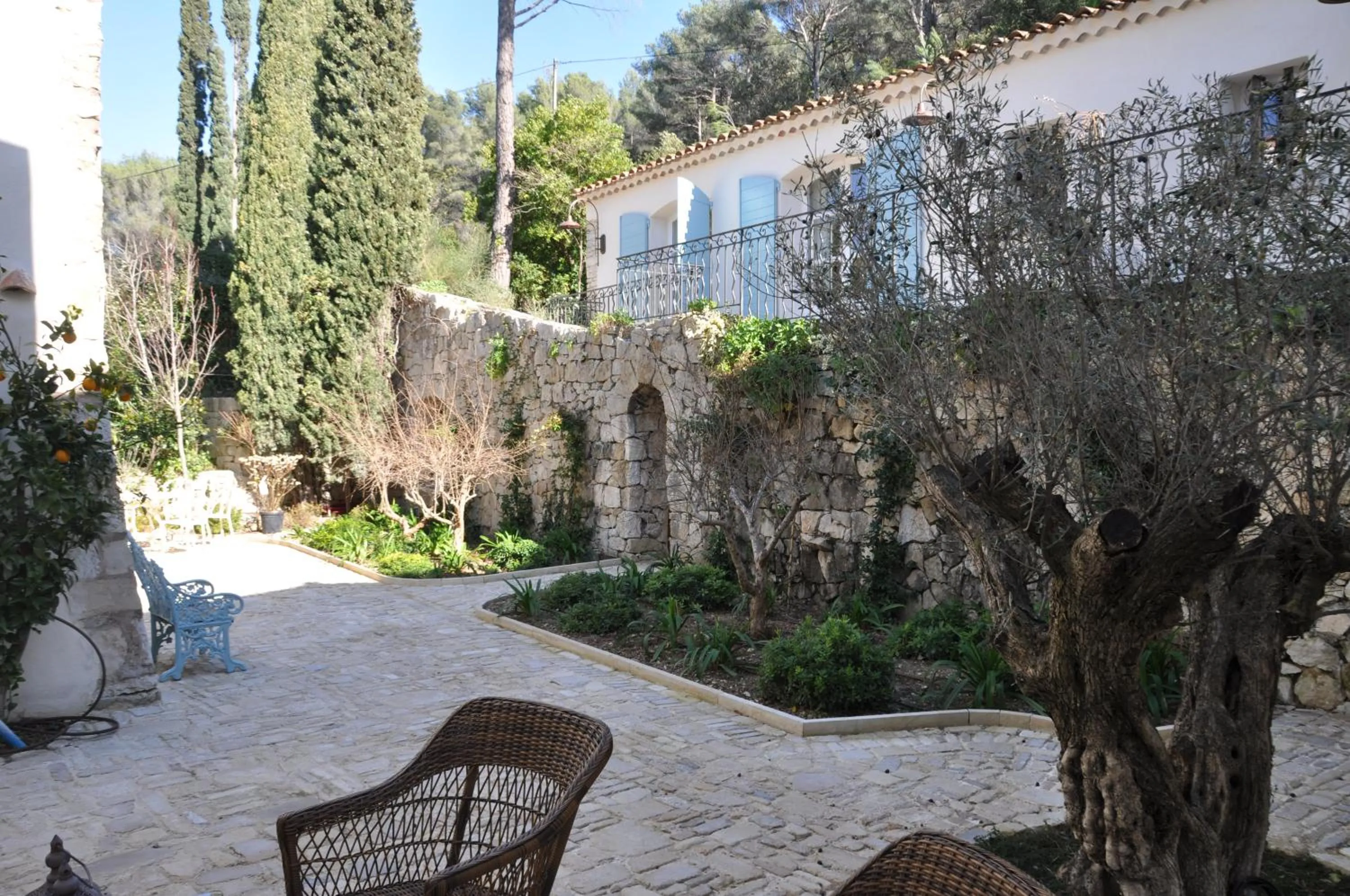 Patio in Mas du Perthus