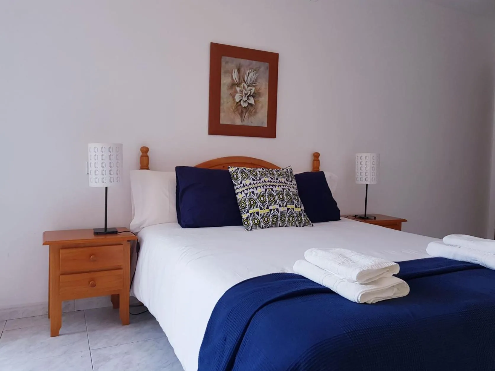 Bed in Apartamentos Salceda