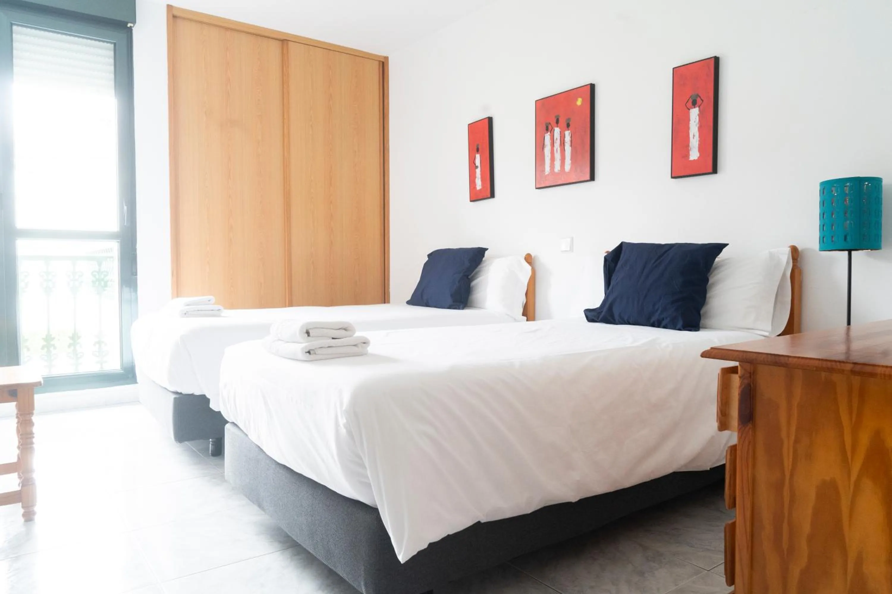 Bed in Apartamentos Salceda
