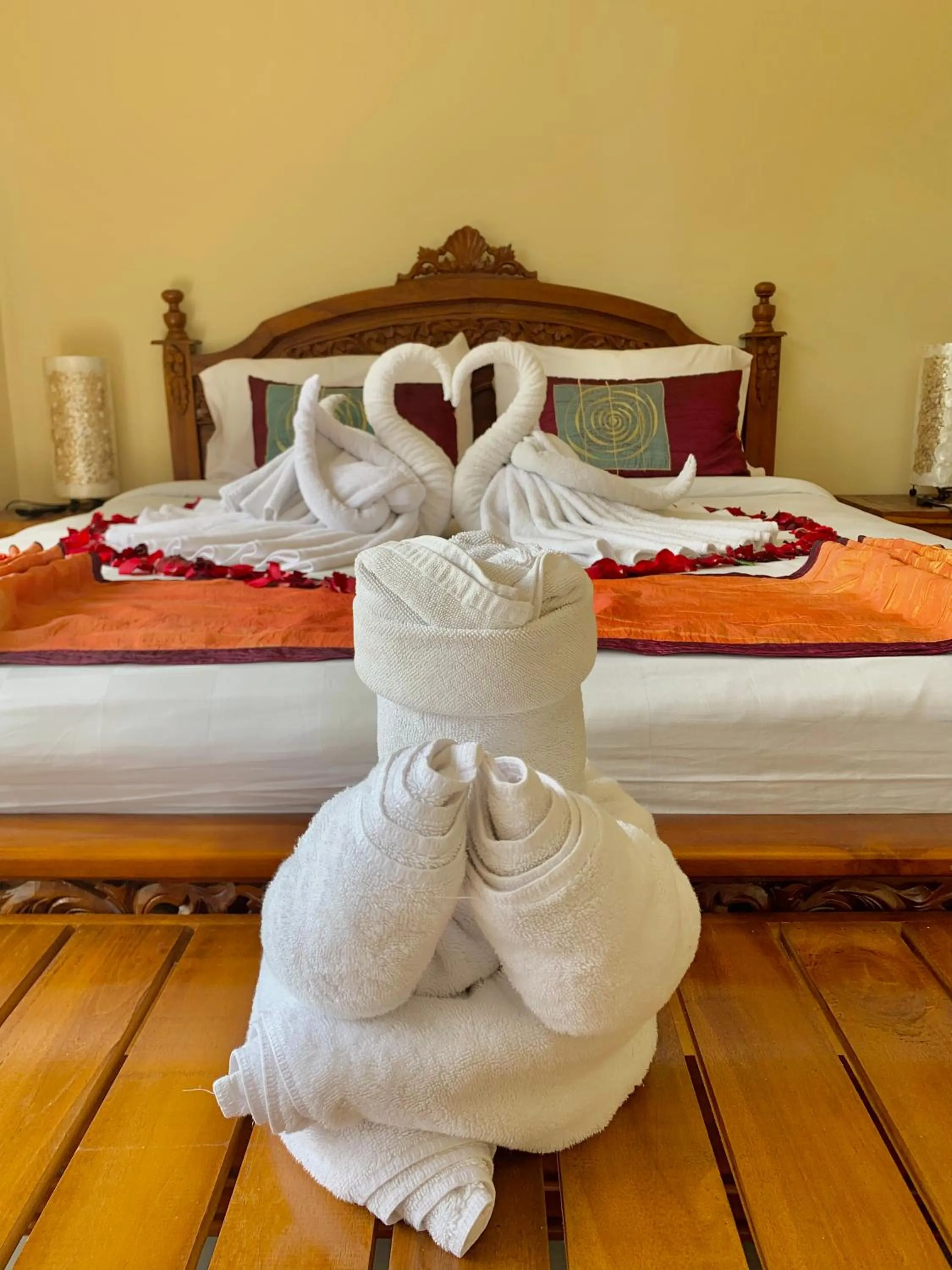 Bed in The Lumbung Jaya by Uniquecations