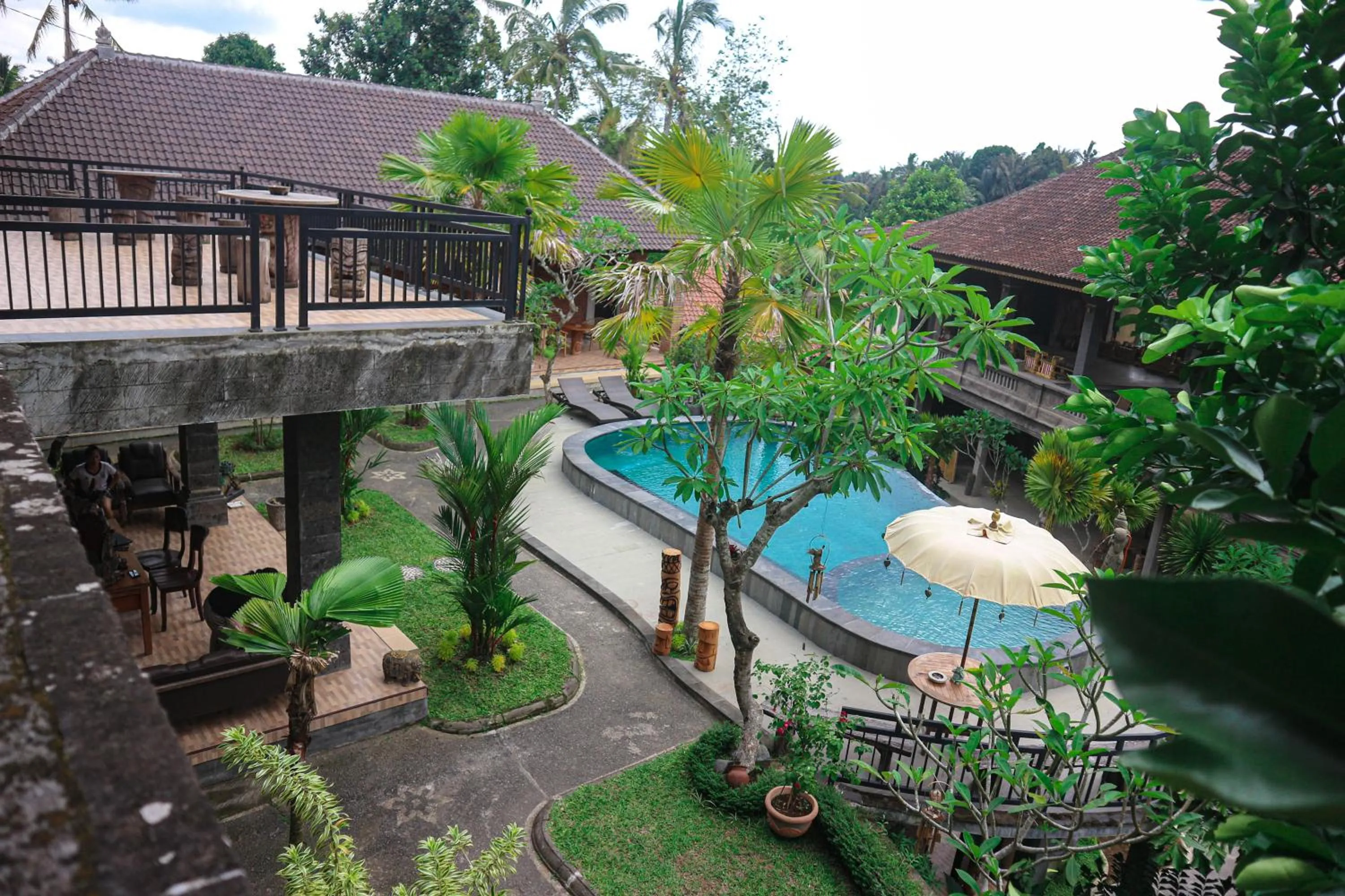 Pool view in The Lumbung Jaya by Uniquecations