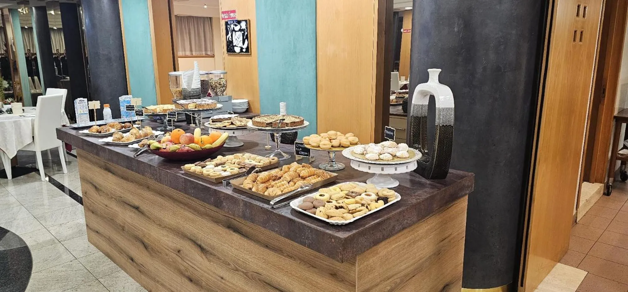 Buffet breakfast in Hotel Casagrande