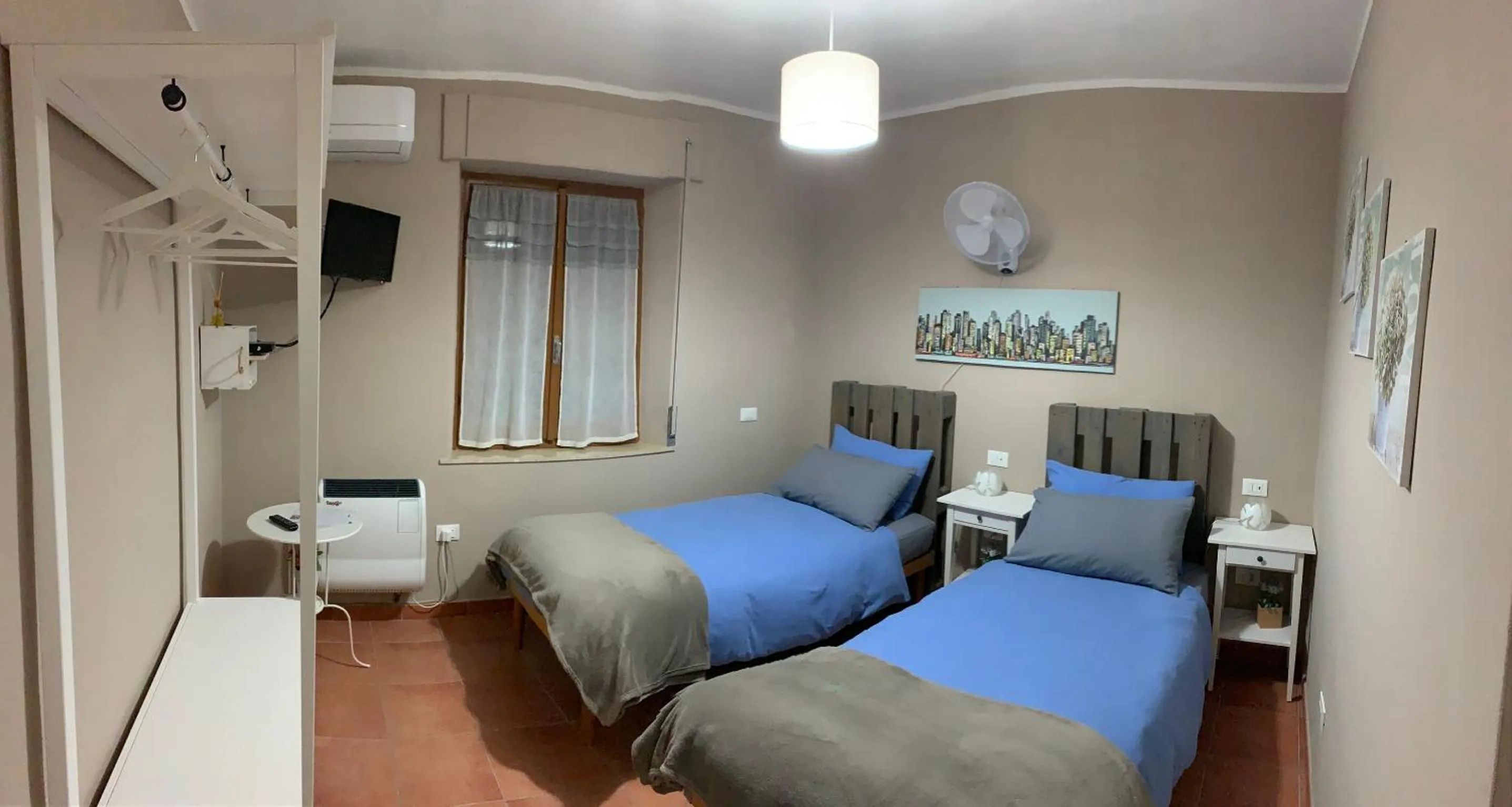 Bed in B&B dalLo Zio