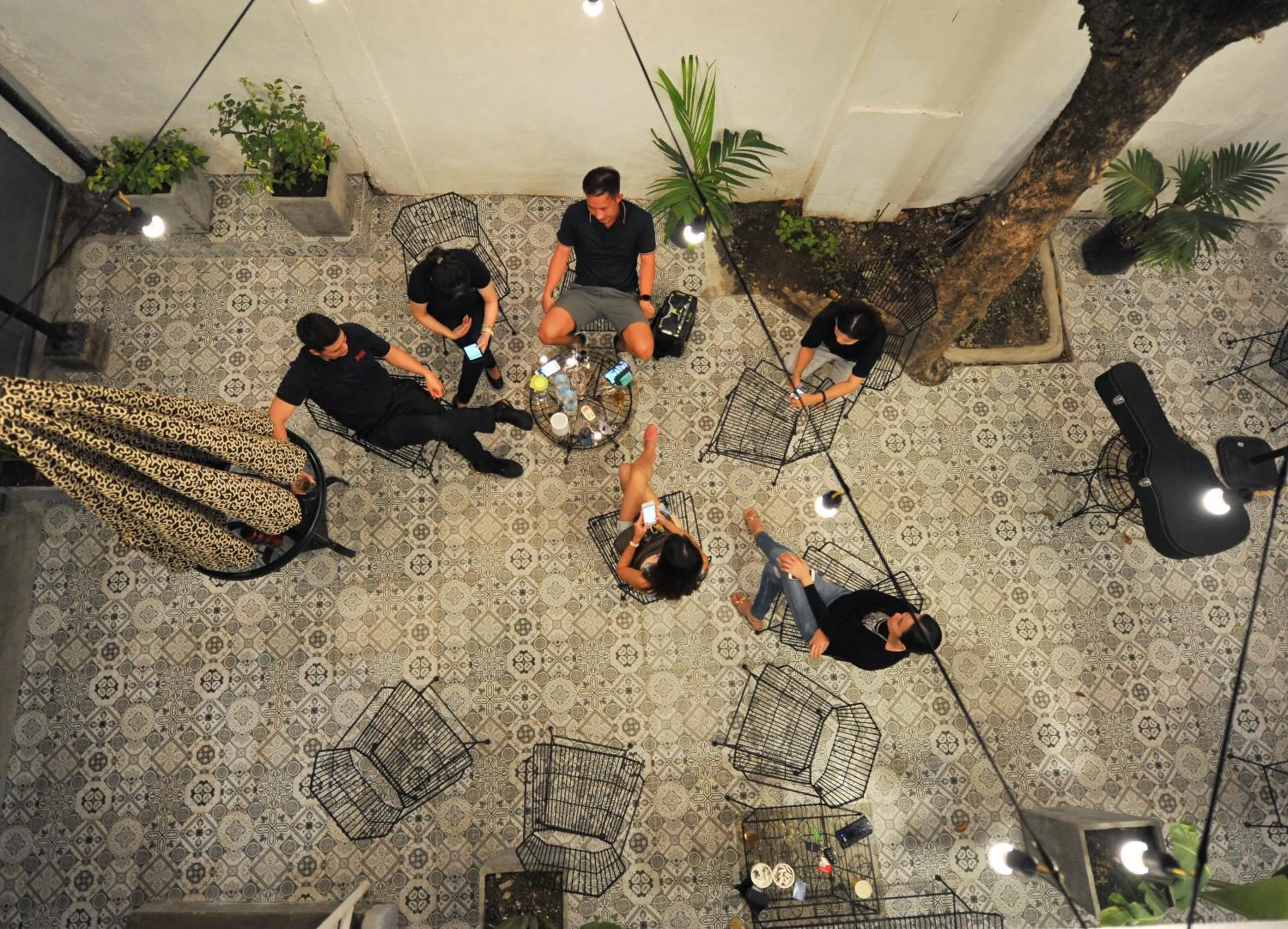 People in Down South Hostel