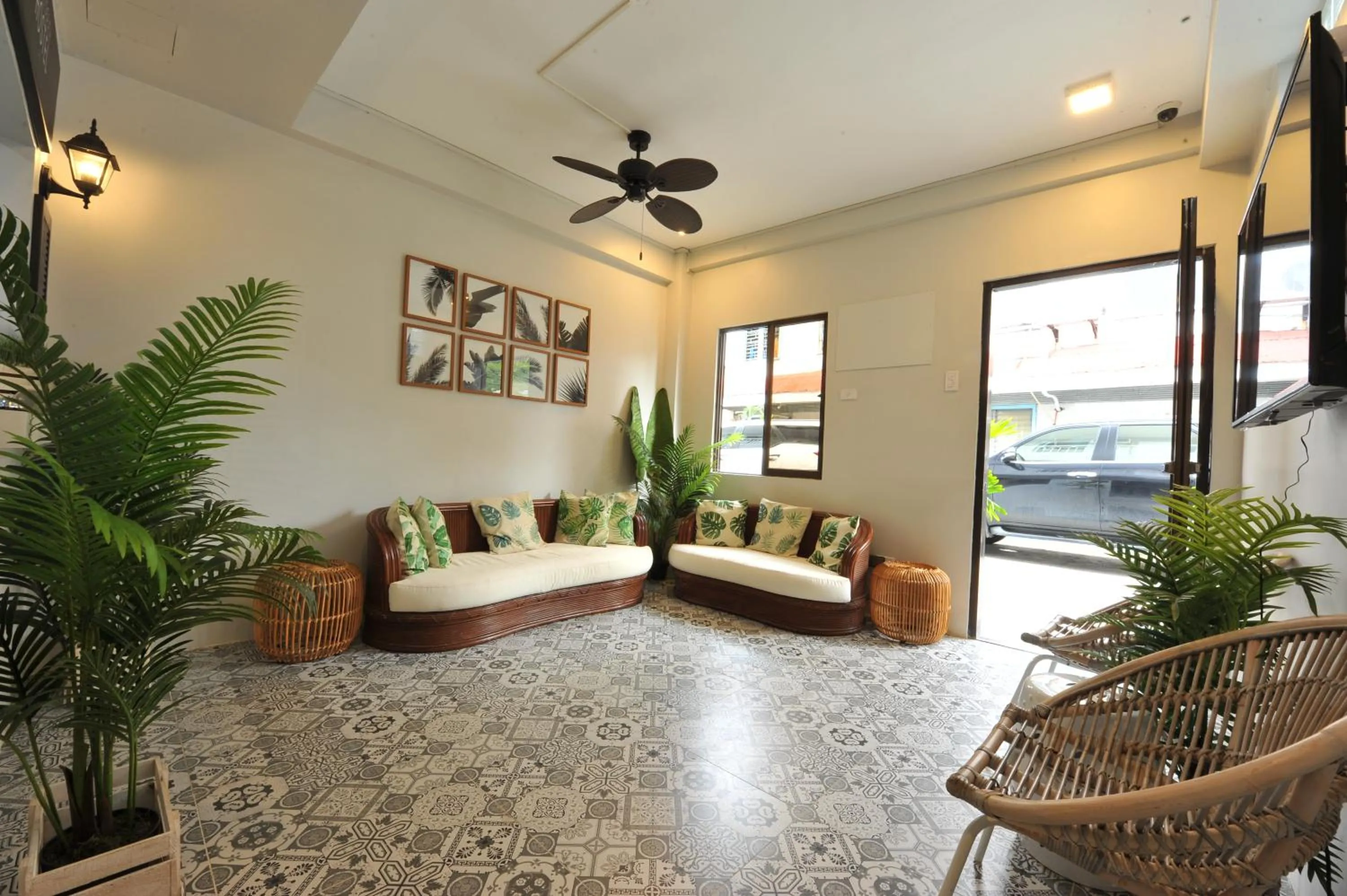 Lobby or reception in Down South Hostel