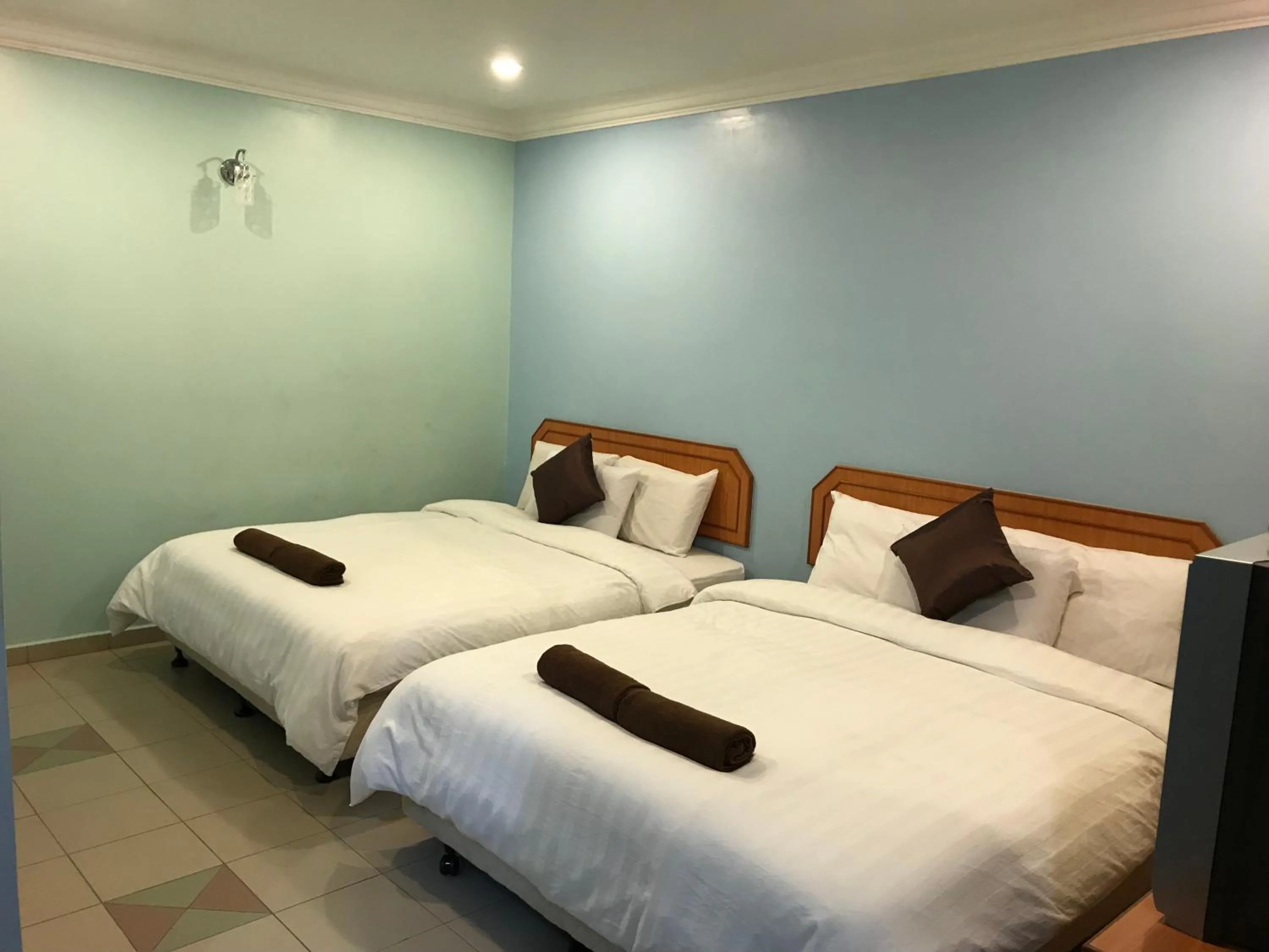 Bed in Hotel Seri Kangsar KK Hotel