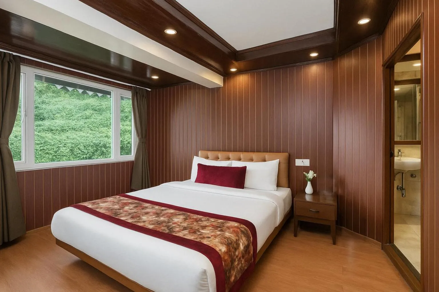 Bed in Summit Grace Boutique Hotel & Spa