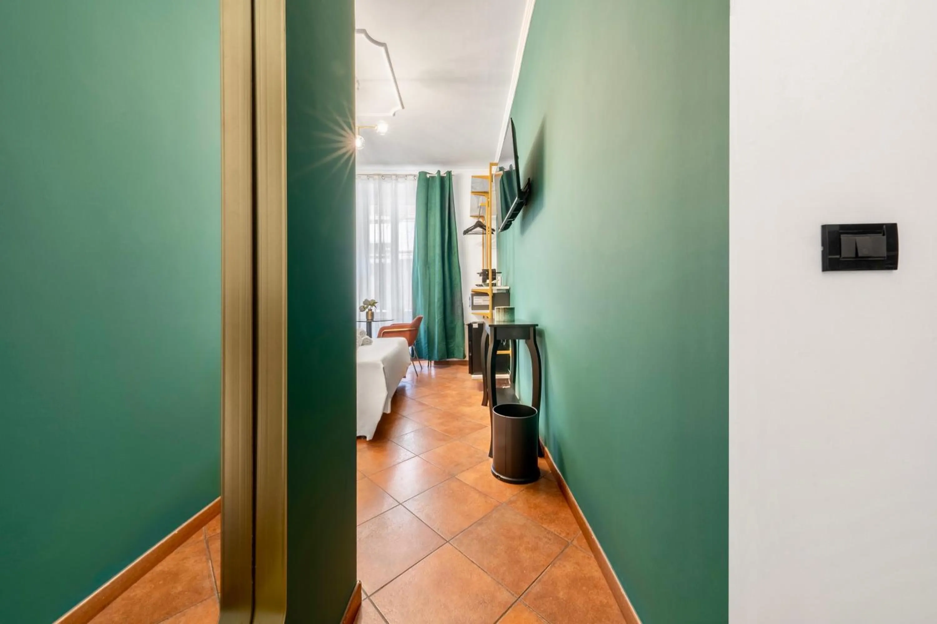 Bed in Colosseo Relais