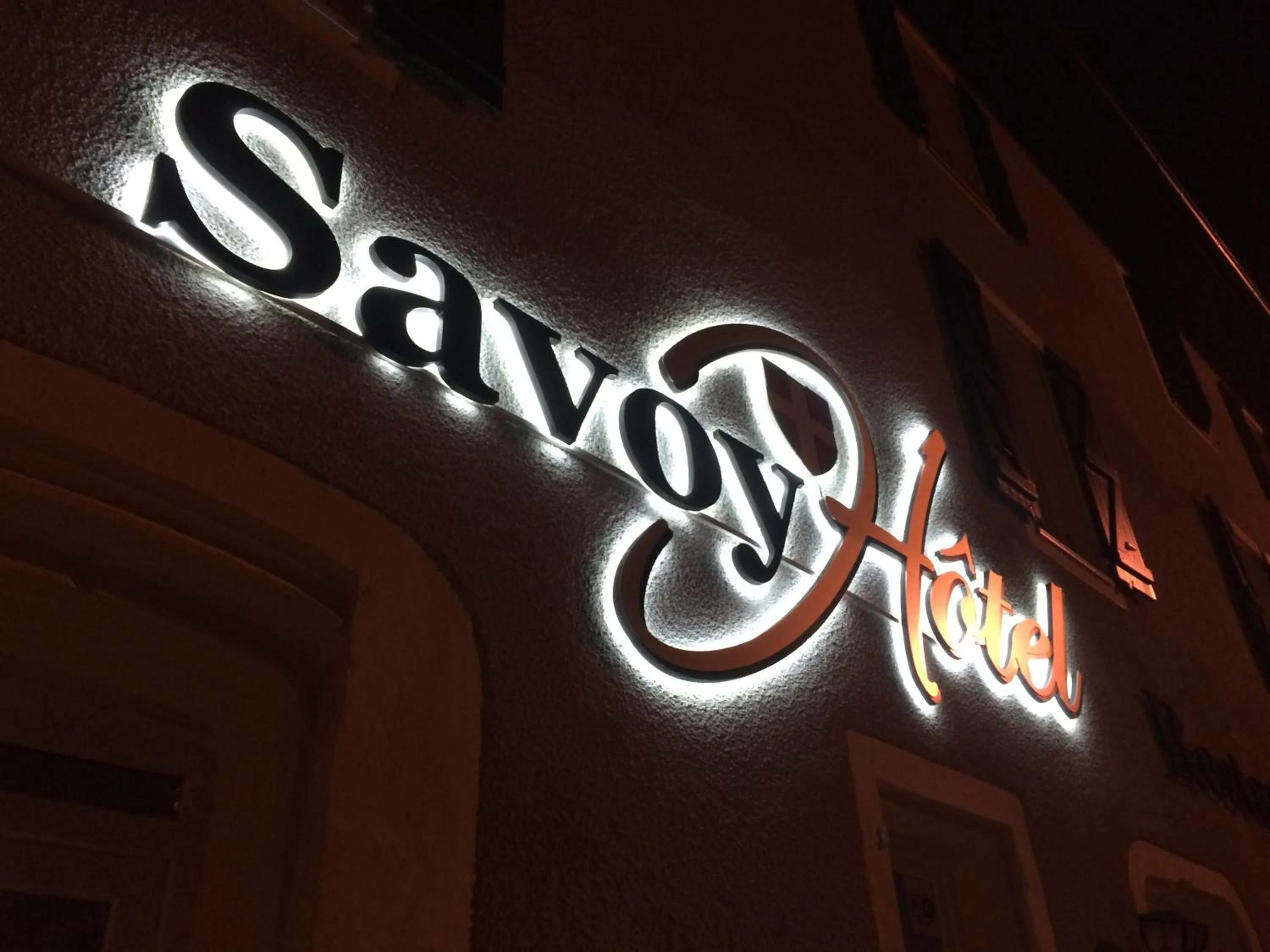 Property logo or sign in Savoy Hotel