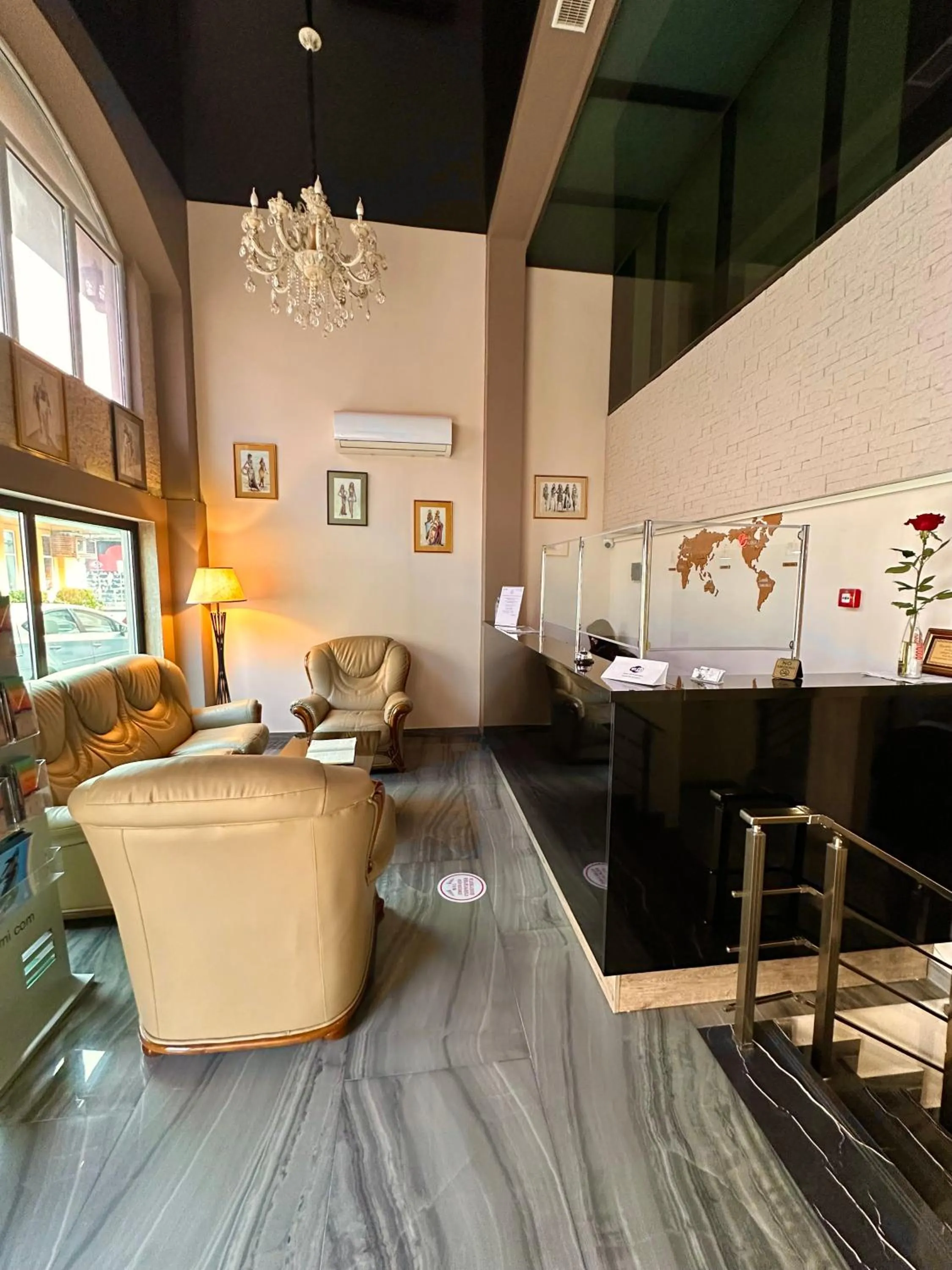 Lobby or reception in Hotel Aristocrat Batumi