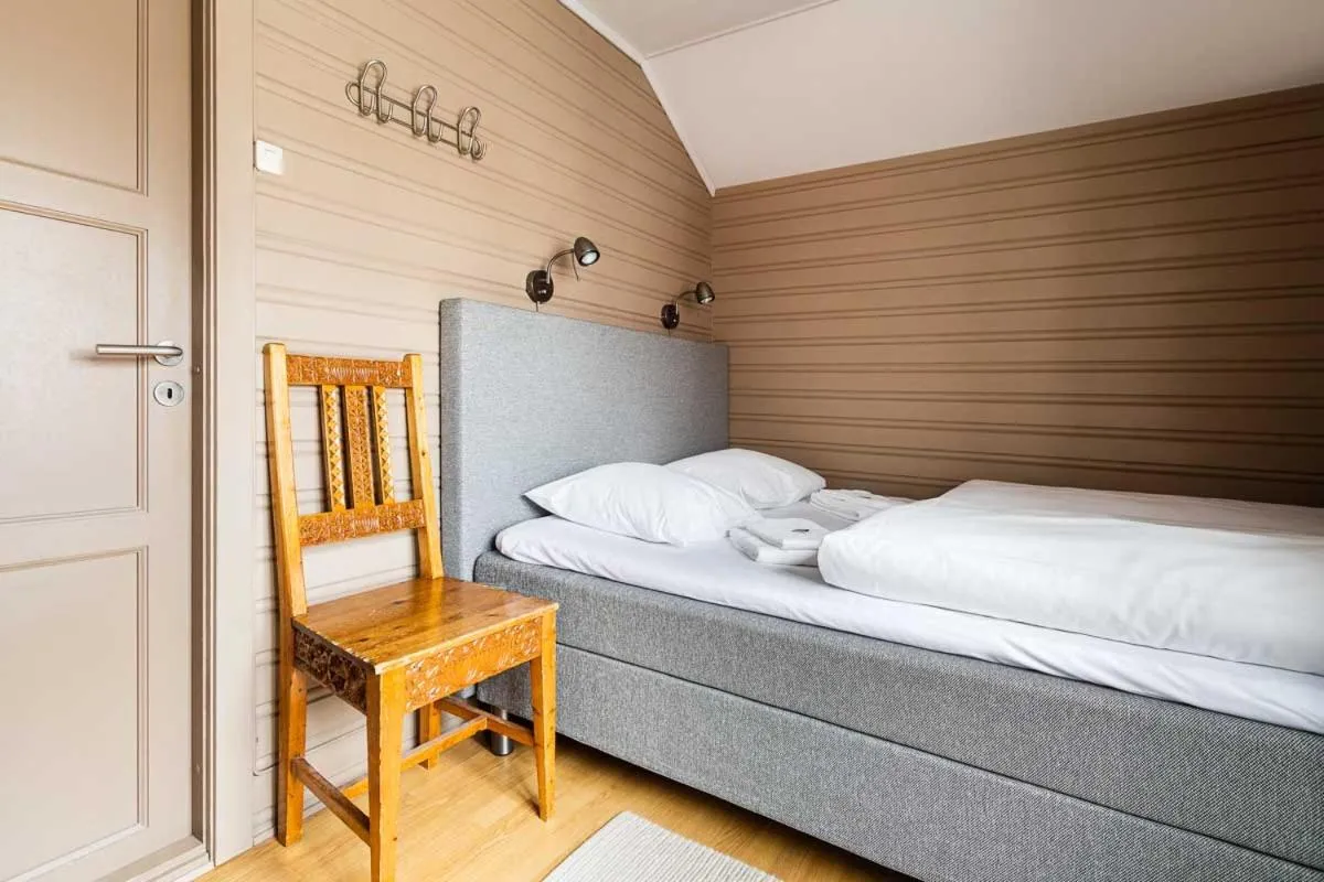 Bed in Eliassen Rorbuer